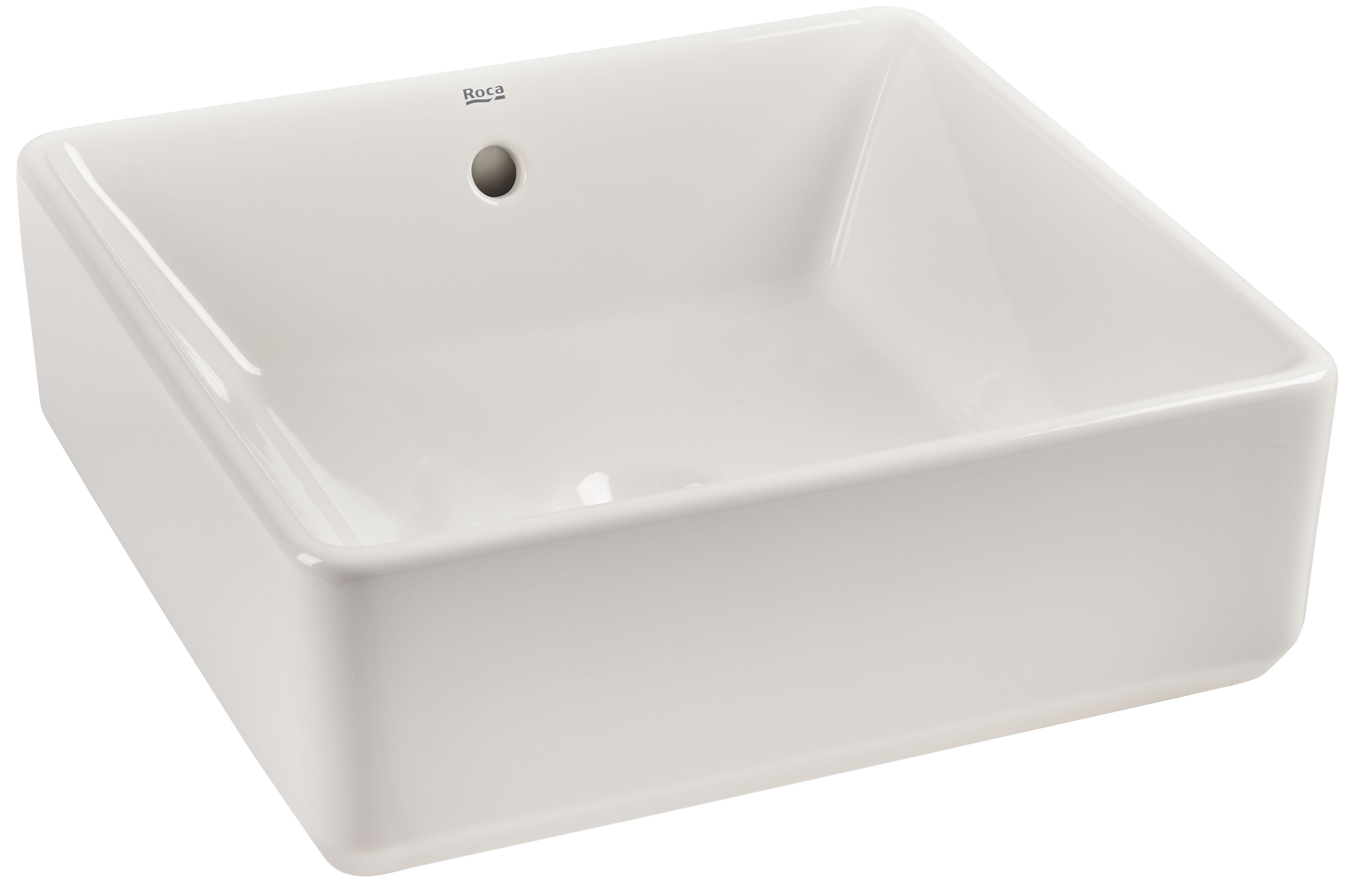 Umywalka ceramiczna nablatowa Domus 39 x 37 Roca