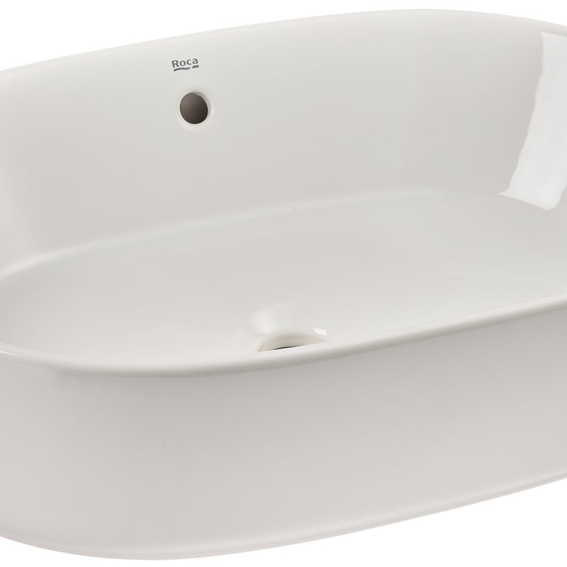 Umywalka ceramiczna nablatowa Domus 55 x 39 Roca