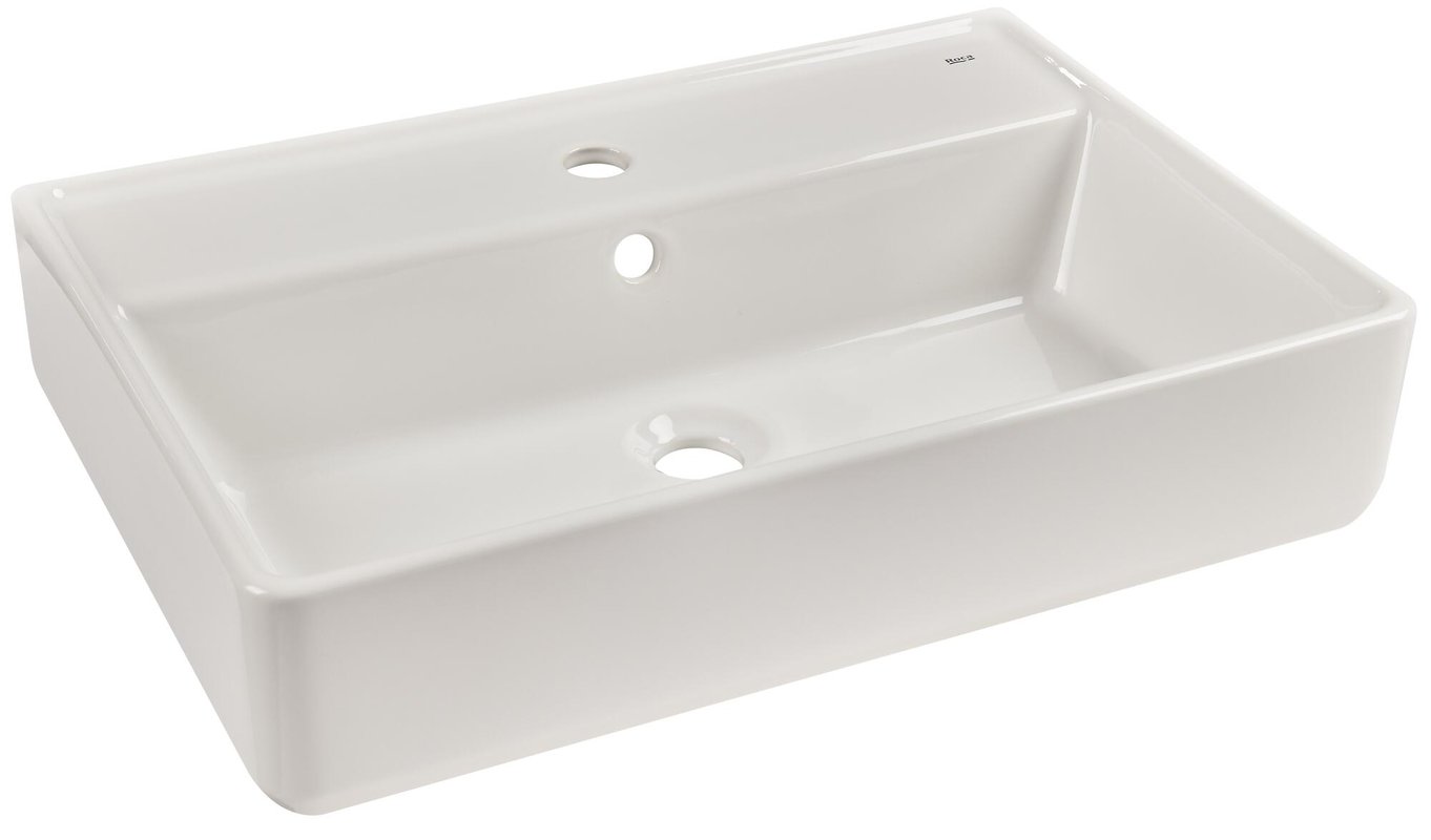 Umywalka ceramiczna nablatowa Domus 60 x 42 Roca