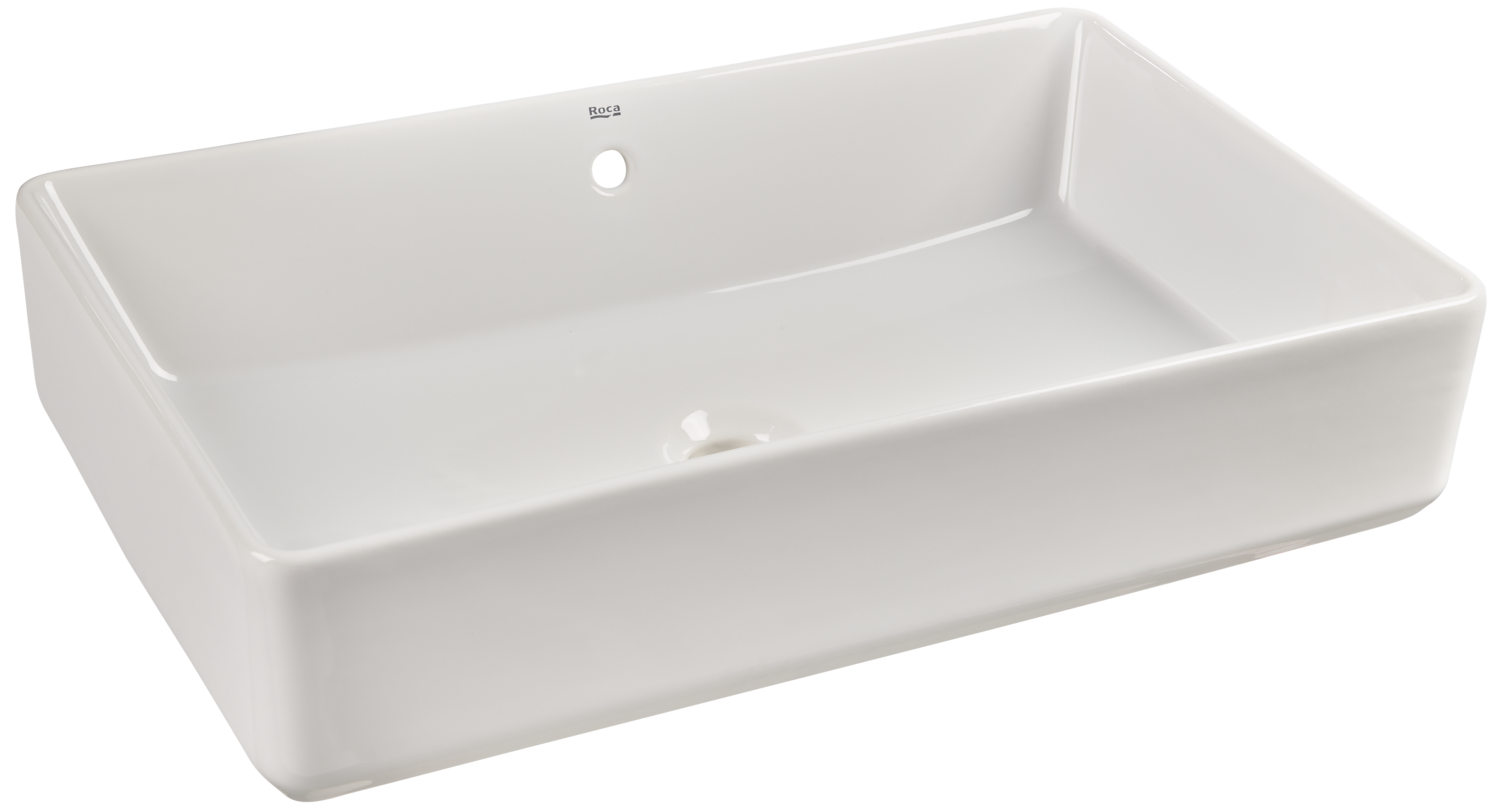 Umywalka ceramiczna nablatowa Domus 60 x 37 Roca