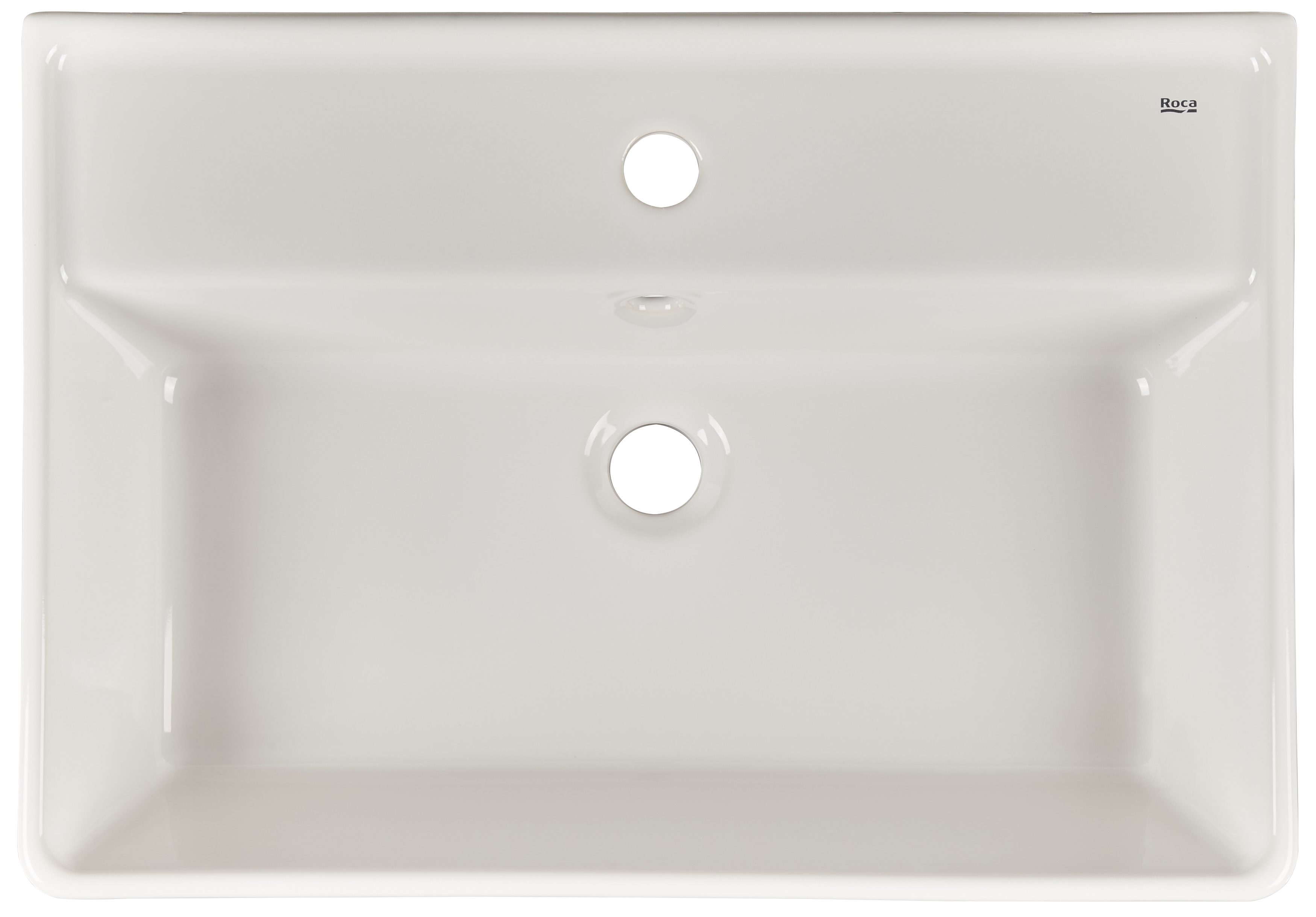 Umywalka ceramiczna nablatowa Domus 60 x 42 Roca - 2