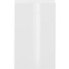 Puerta para mueble de cocina Tokyo blanco brillo H 76.8 x L 40 cm