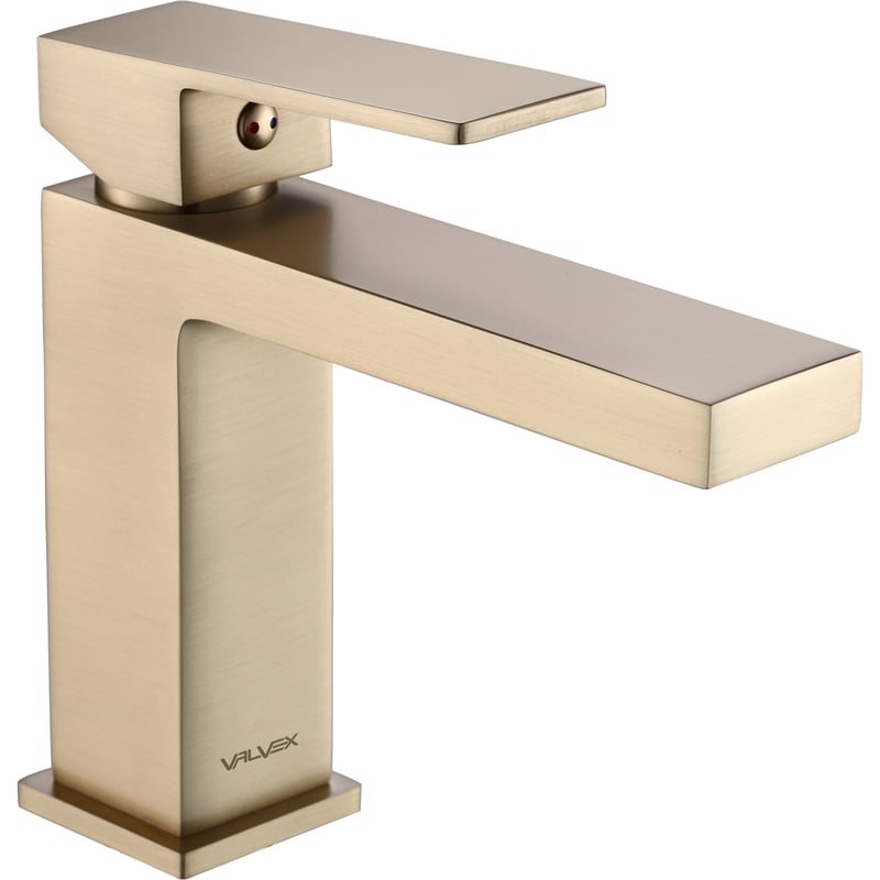 Bateria umywalkowa złota 15 cm Lima Valvex