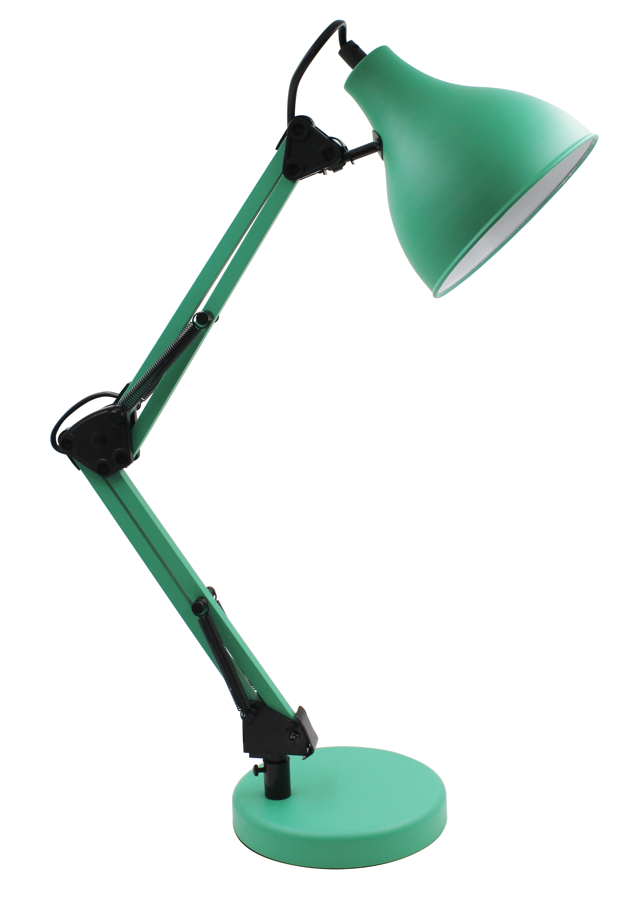 Lampka biurkowa Ennis zielona E27 Inspire