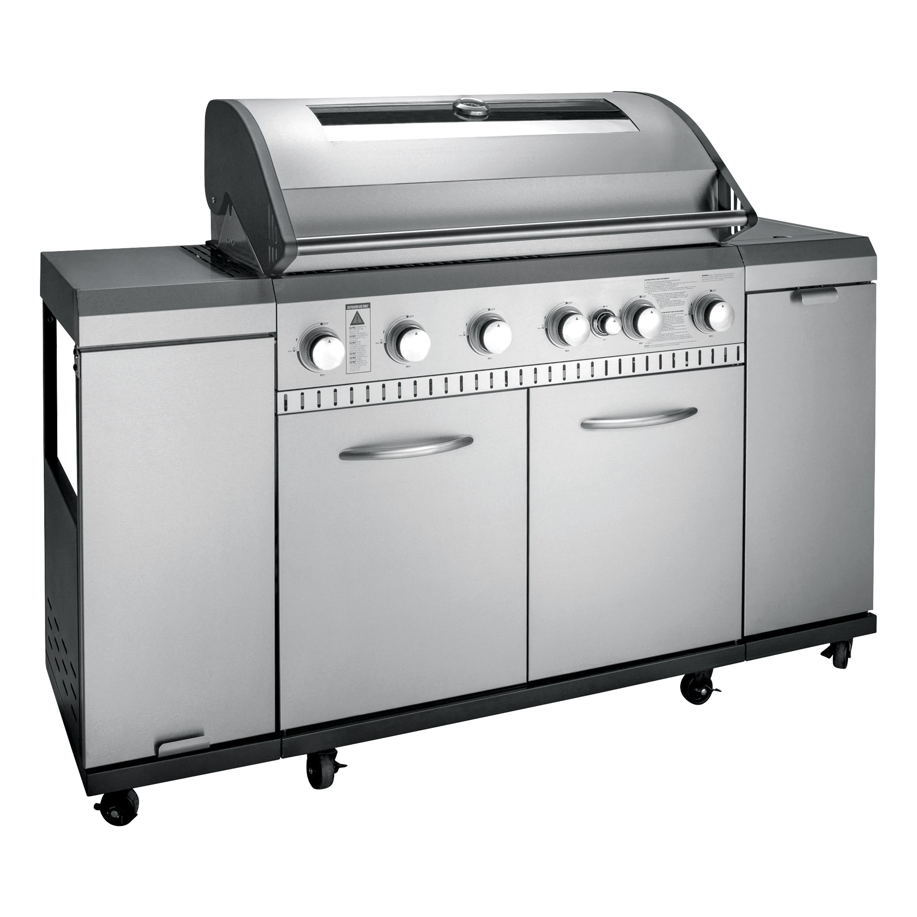 Kuchnia gazowa 24kW Rexon Cook Inox 6+1 palniki Landmann - 11