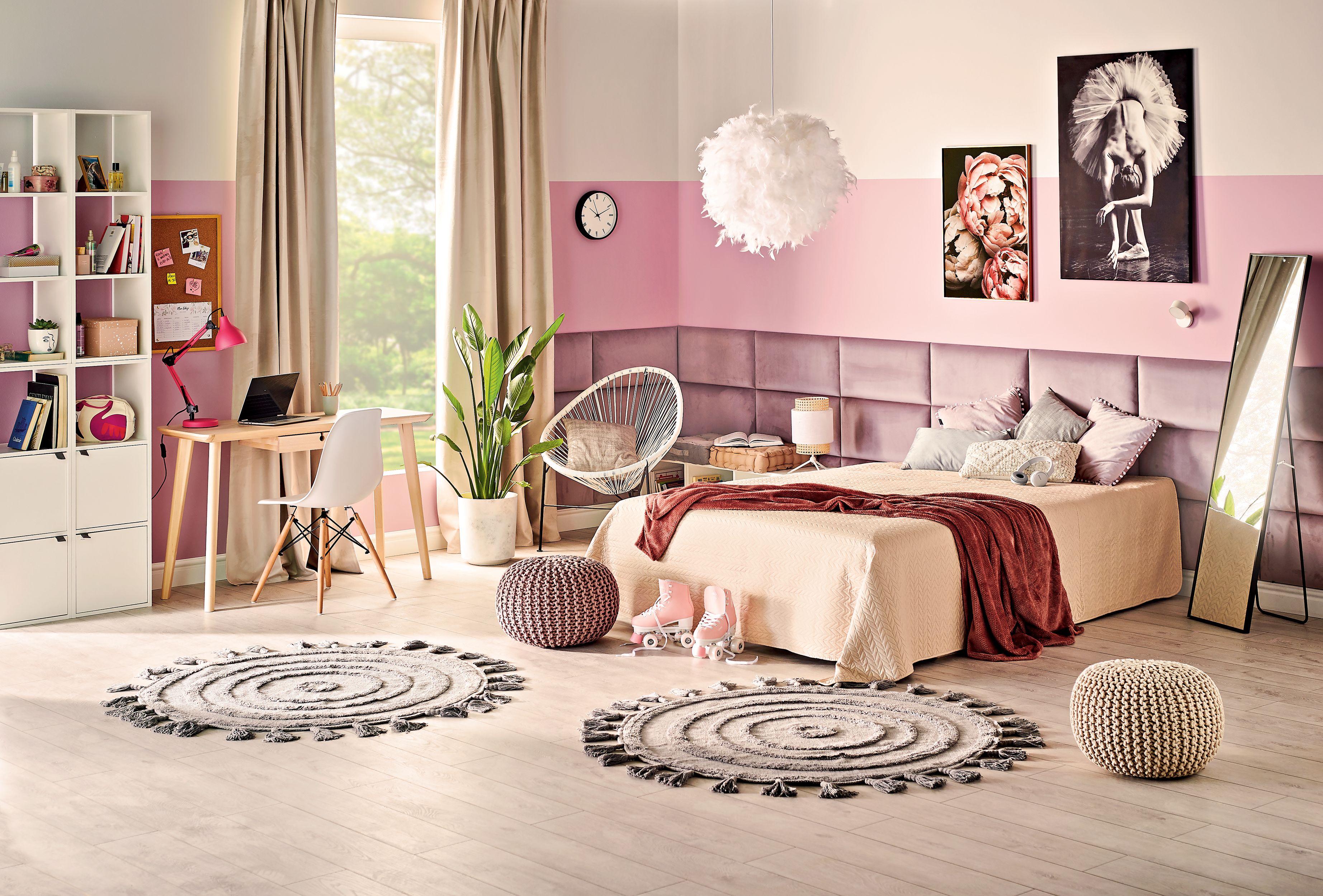 Cortinado fita e/ou presilha blackout Annalise 140x280cm bege Inspire - 11