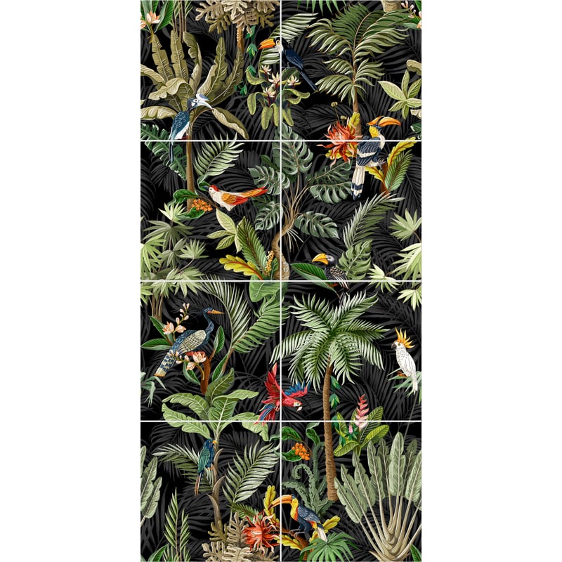 Obraz Mural Midnight Garden 120x240 8EL Alfa-Cer