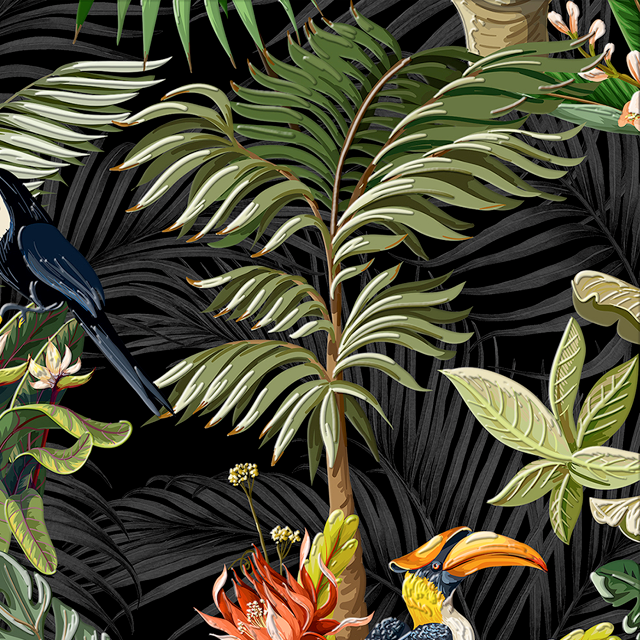 Dekor Midnight Garden 2z8 60x60 Alfa-Cer