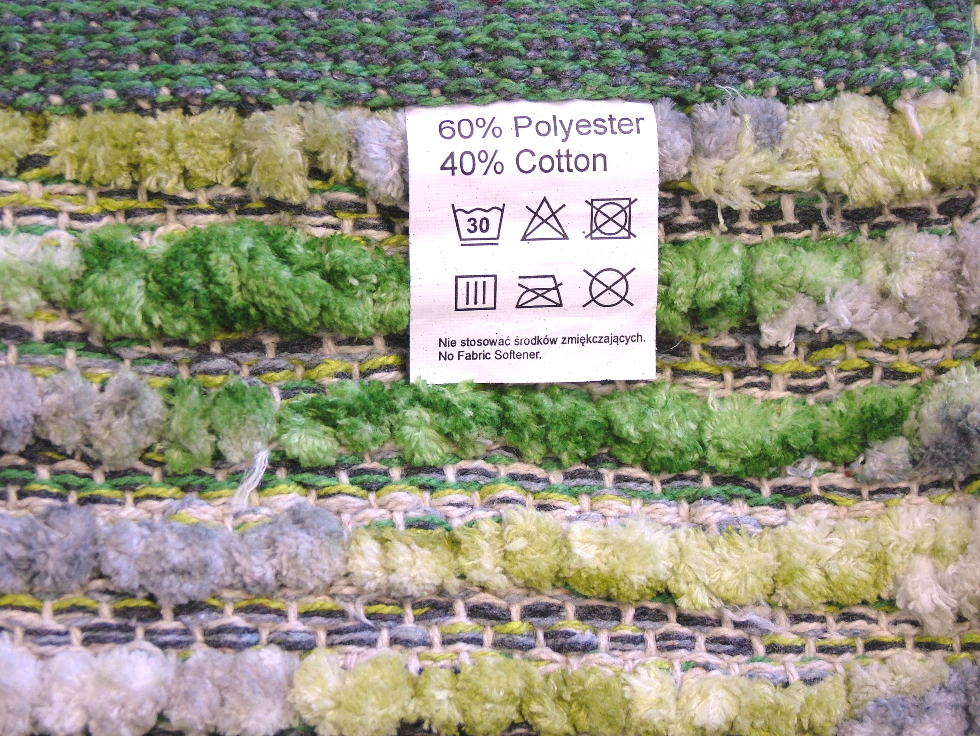 Dywanik łazienkowy Mosaic Zielony 50 x 80 Ba-De - 3