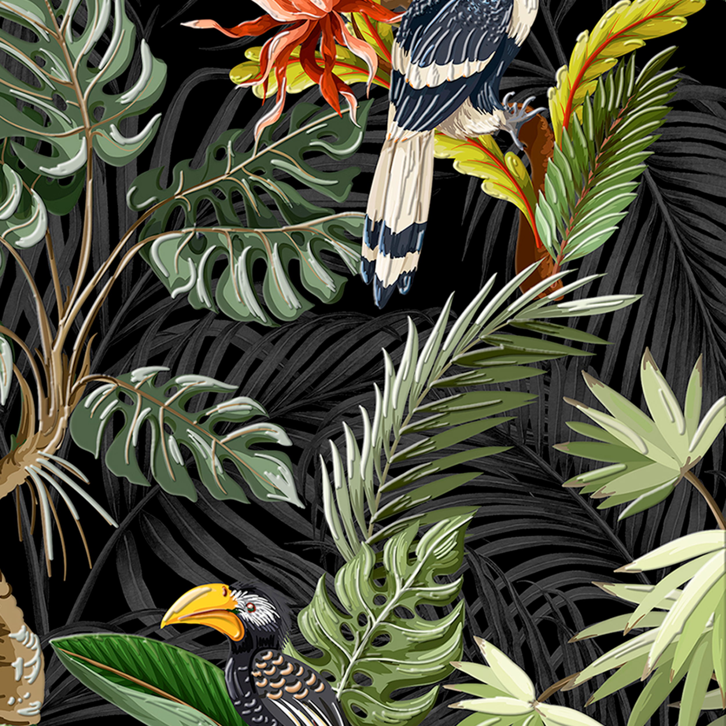 Dekor Midnight Garden 4z8 60x60 Alfa-Cer