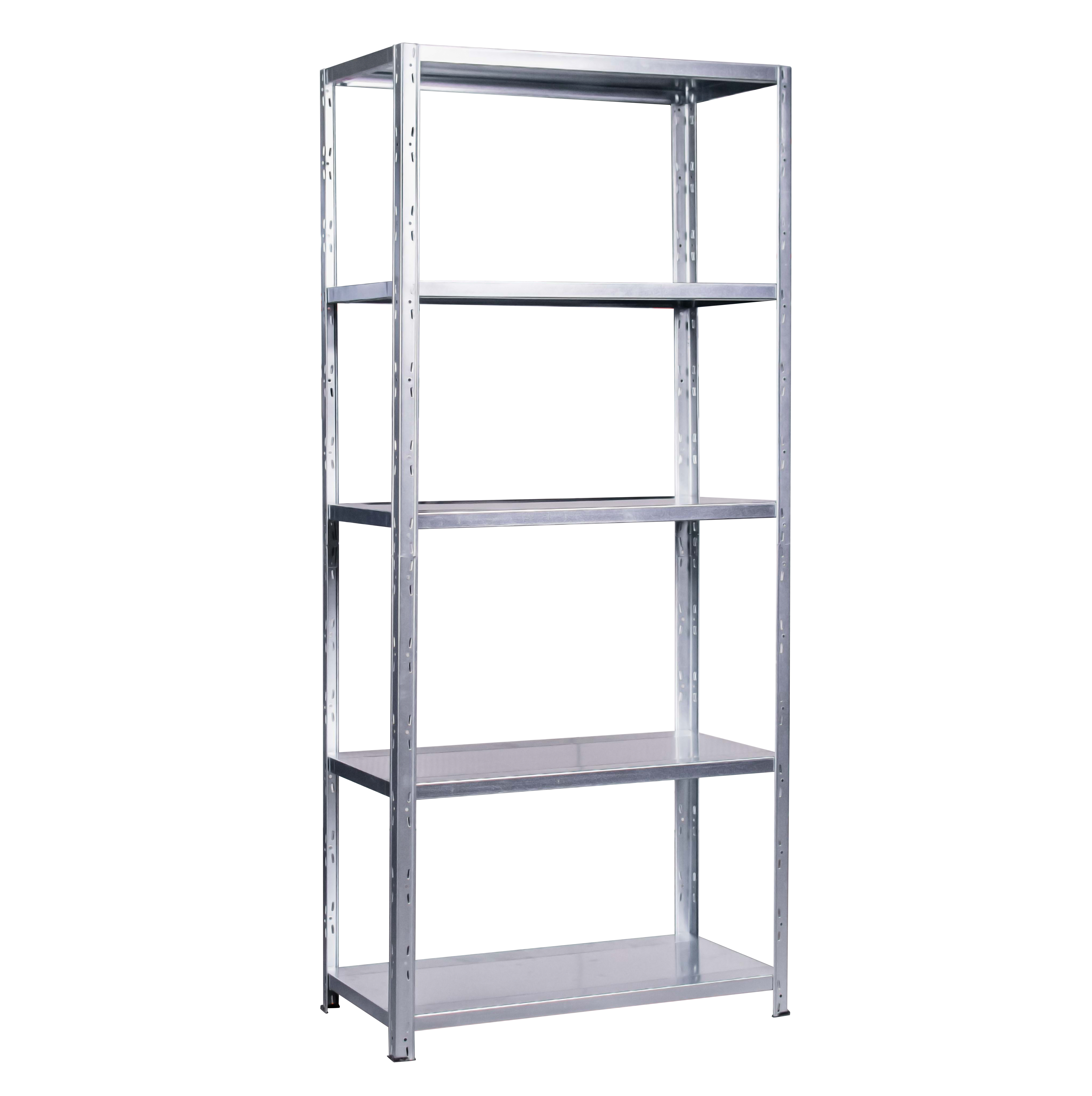 Regał metalowy Galva 80 kg 180 x 75 x 35 cm 5P Metalkas