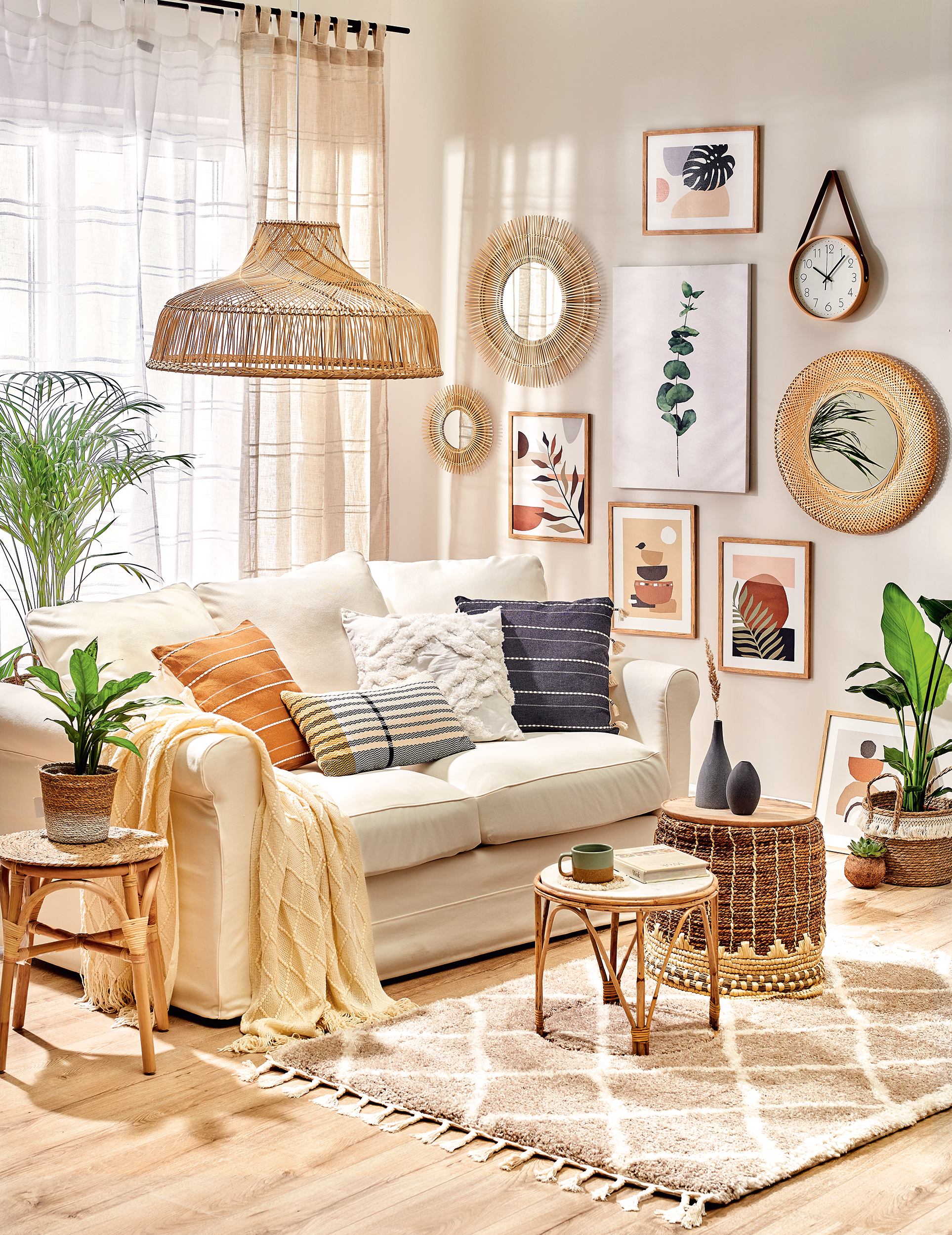 Poduszka Amadou czarna 45 x 45 cm Inspire - 6