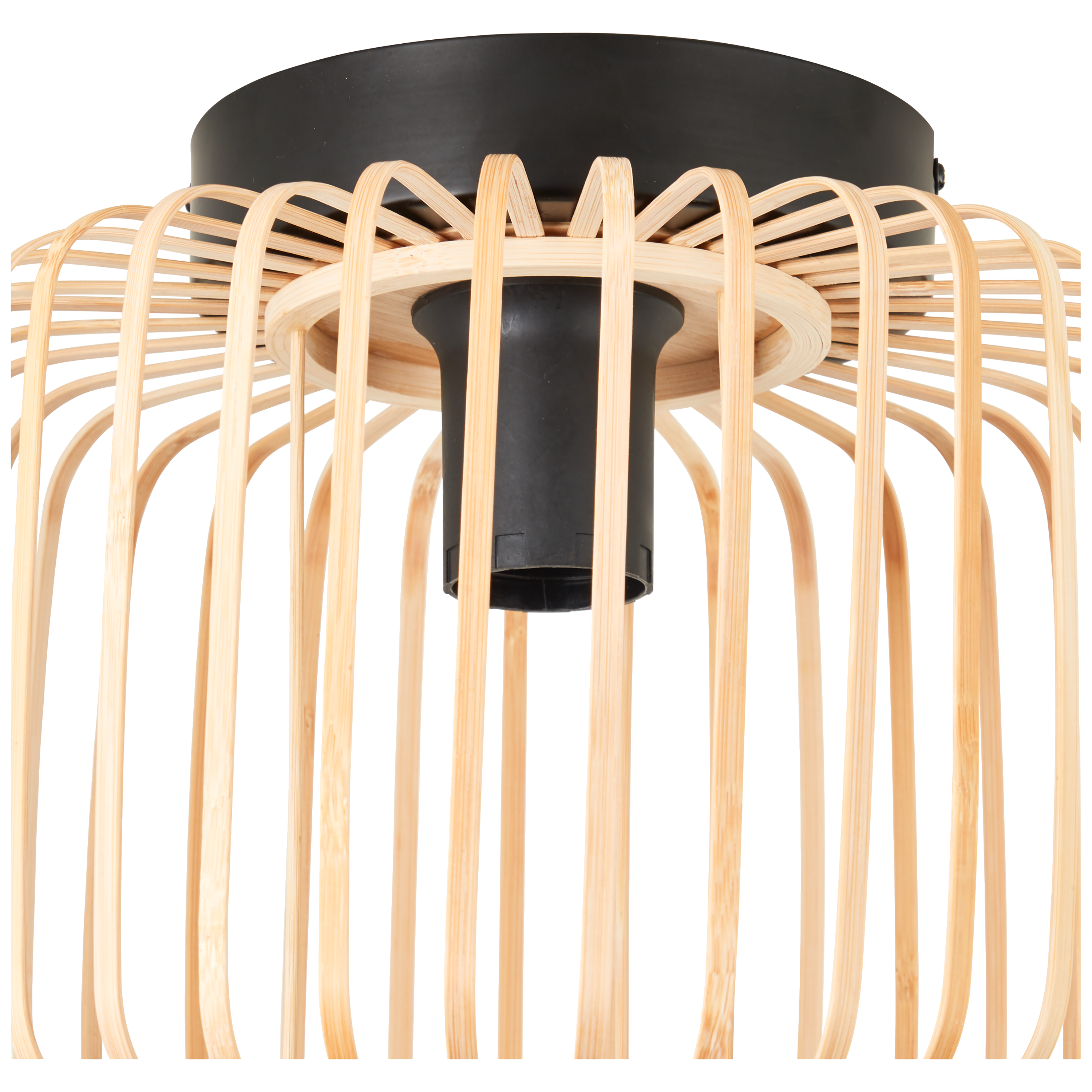 Lampa sufitowa Pecan czarno-beżowa E27 Inspire - 11