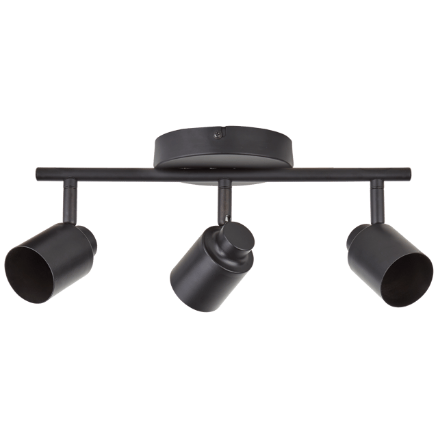 Listwa reflektorowa Tekla czarna 3 x GU10 Inspire