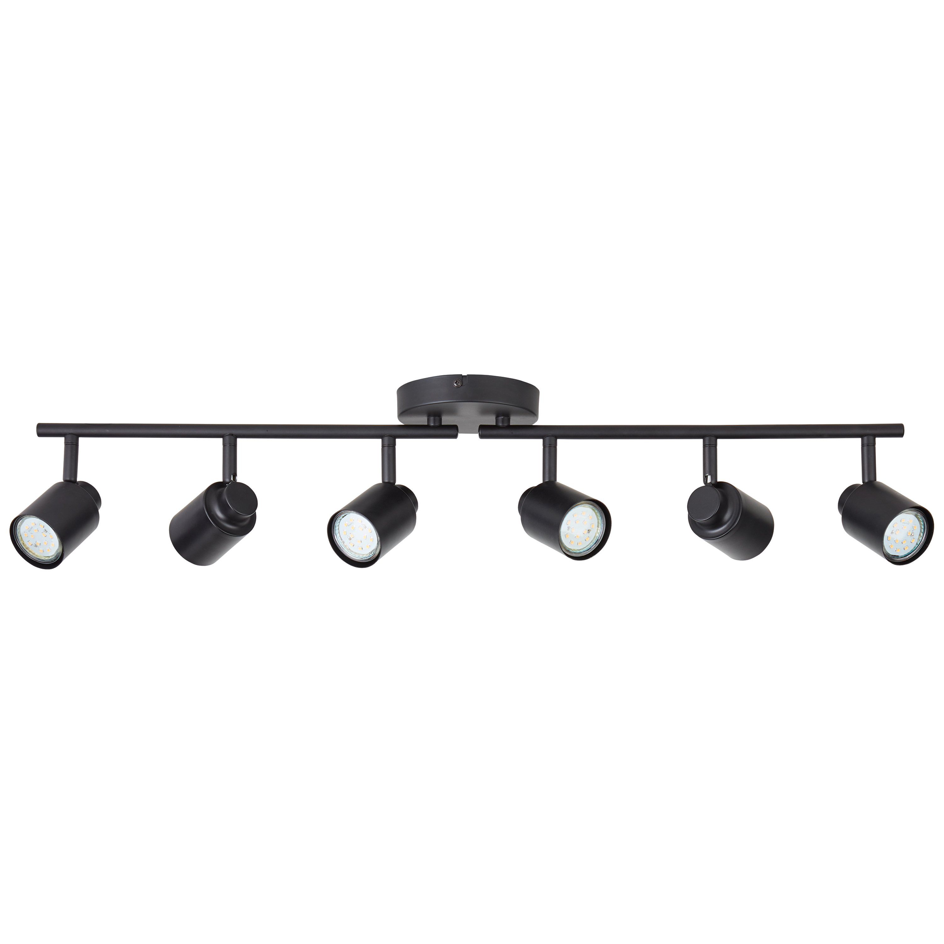 Foco decorativo INSPIRE TEKLA 6 LÂMPADAS GU10X6 METAL PRETO - 18