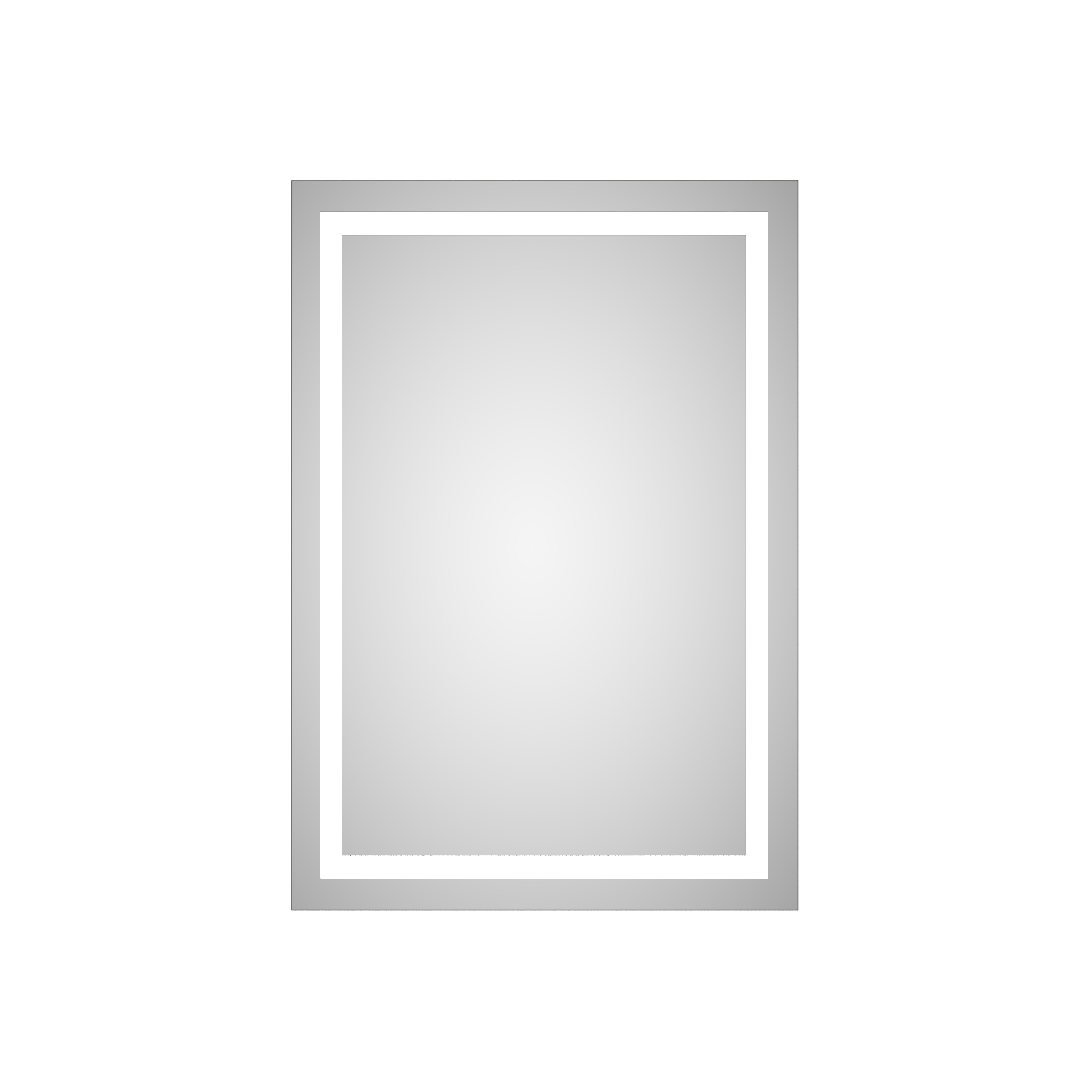 Lustro z wbudowanym oświetleniem Focus Led 60 x 80 Dubiel Vitrum
