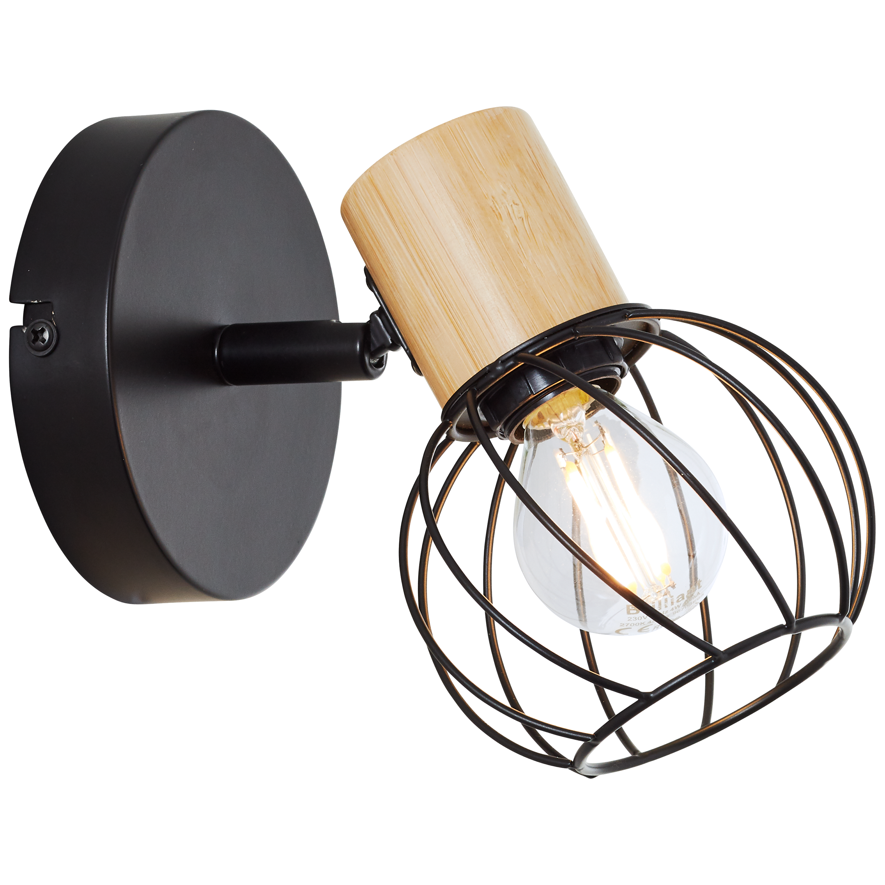 Reflektor Mallow czarno - beżowy E14 Inspire - 12