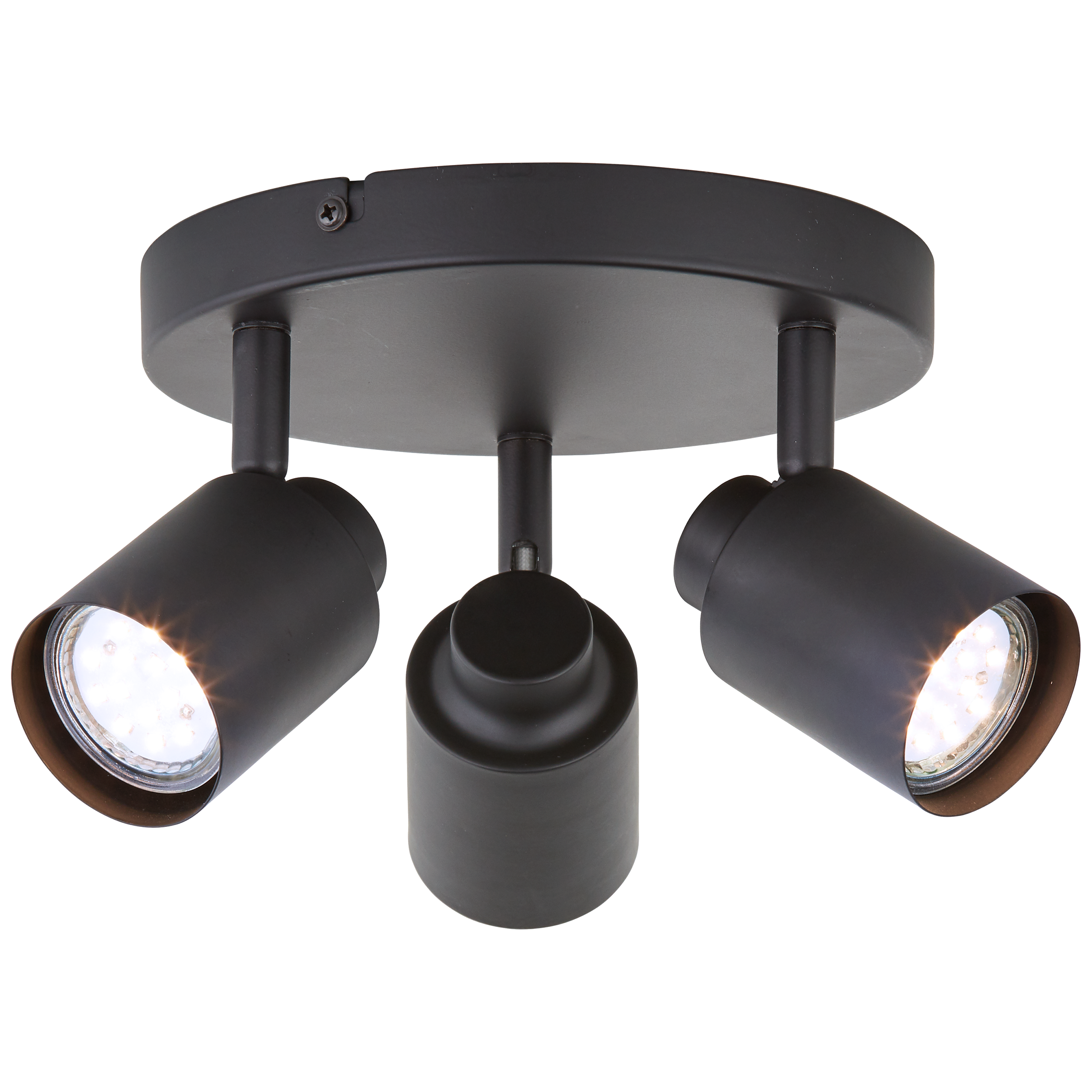 Plafon Tekla czarny 3 x GU10 Inspire - 7