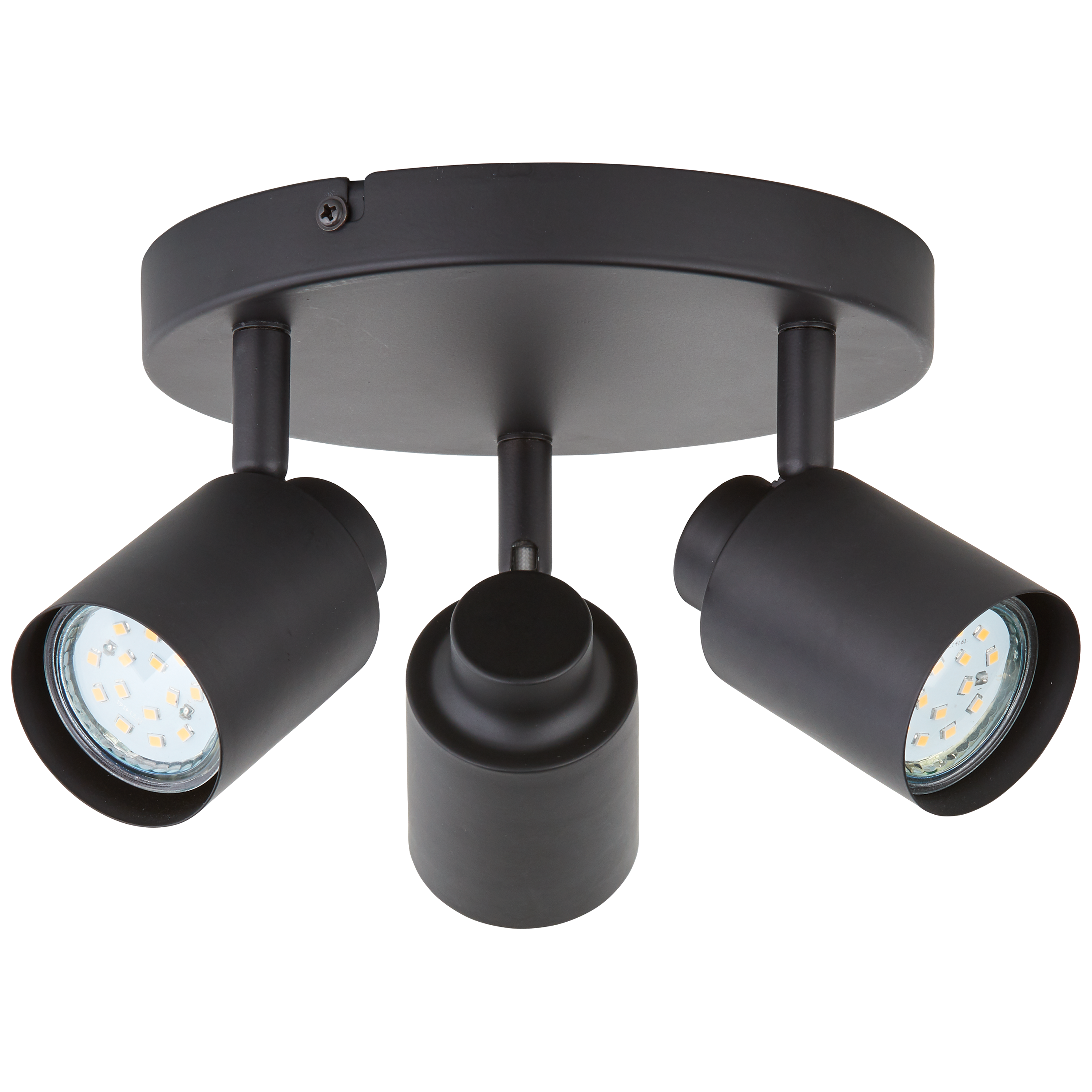 Plafon Tekla czarny 3 x GU10 Inspire - 5