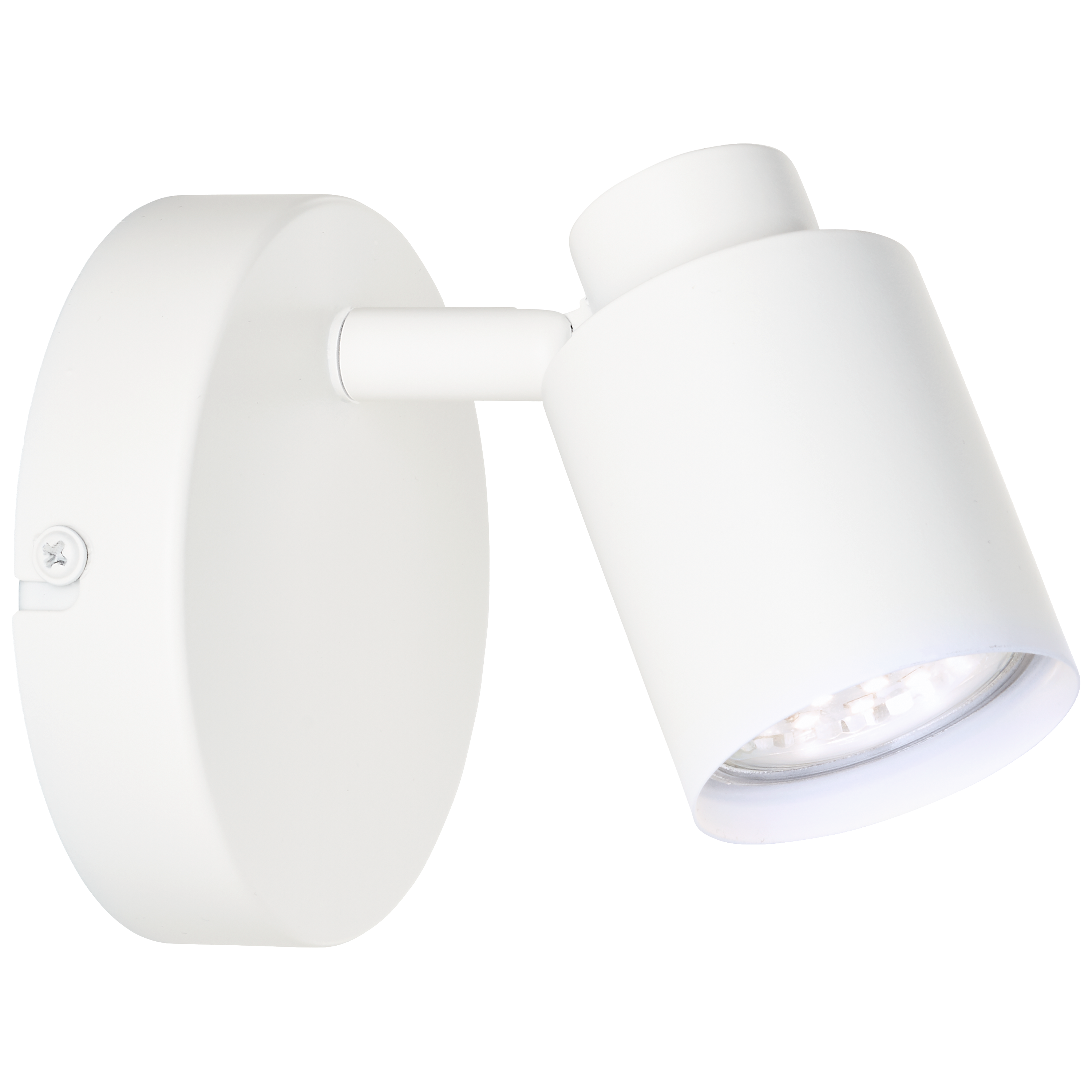 Foco decorativo sem lâmpada Tekla Inspire GU10 1 luz pintado branco - 22