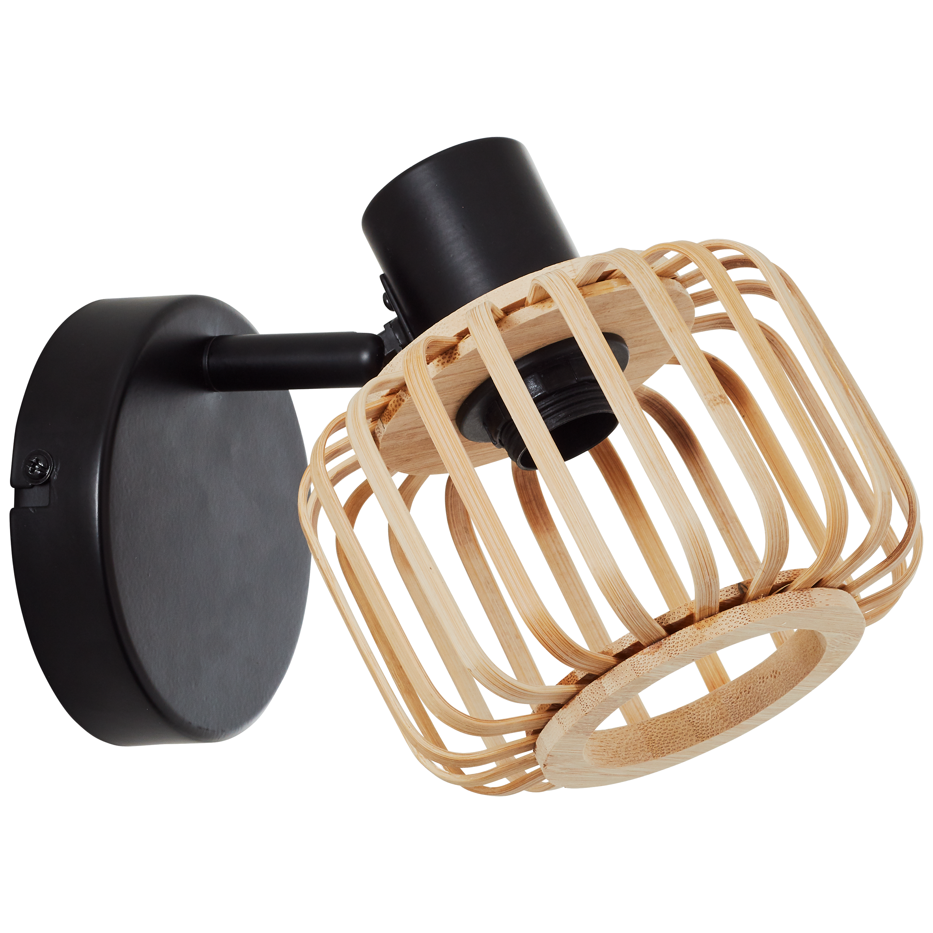 Reflektor Pecan czarno-beżowy E14 Inspire