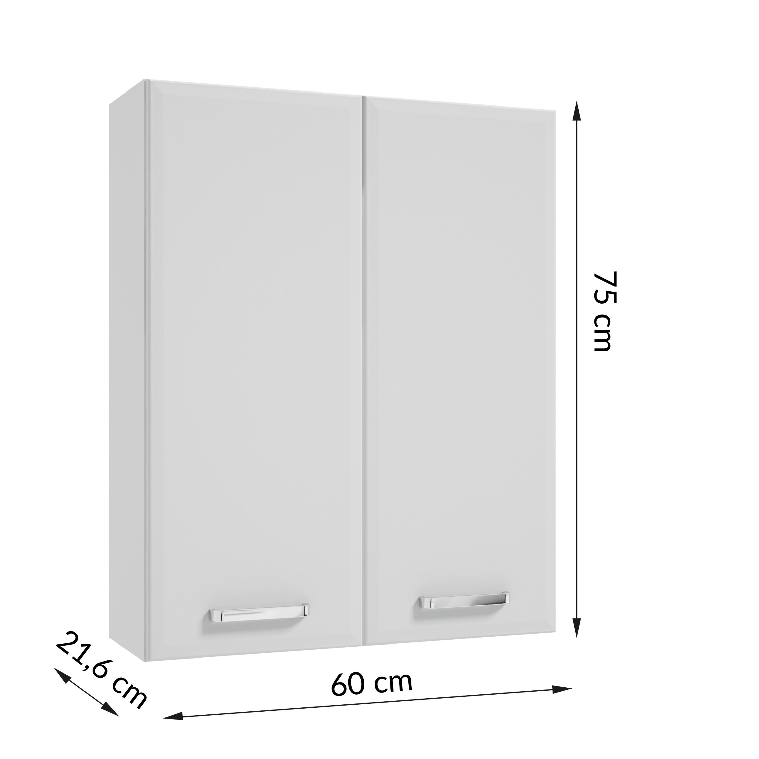 Szafka wisząca Storm 60 x 75 Sensea - 4