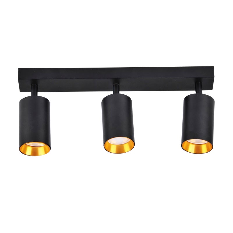 Listwa reflektorowa Maribel czarna 3 x GU10 Goldlux