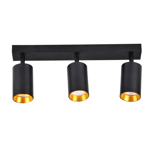 Listwa reflektorowa Maribel czarna 3 x GU10 Goldlux