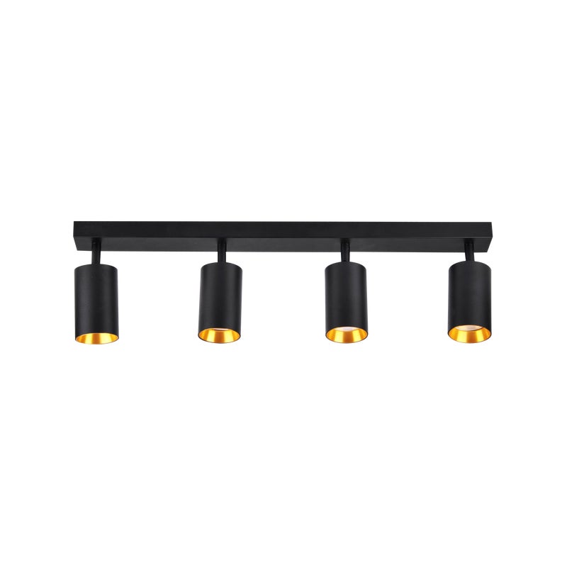 Listwa reflektorowa Maribel czarna 4 x GU10 Goldlux