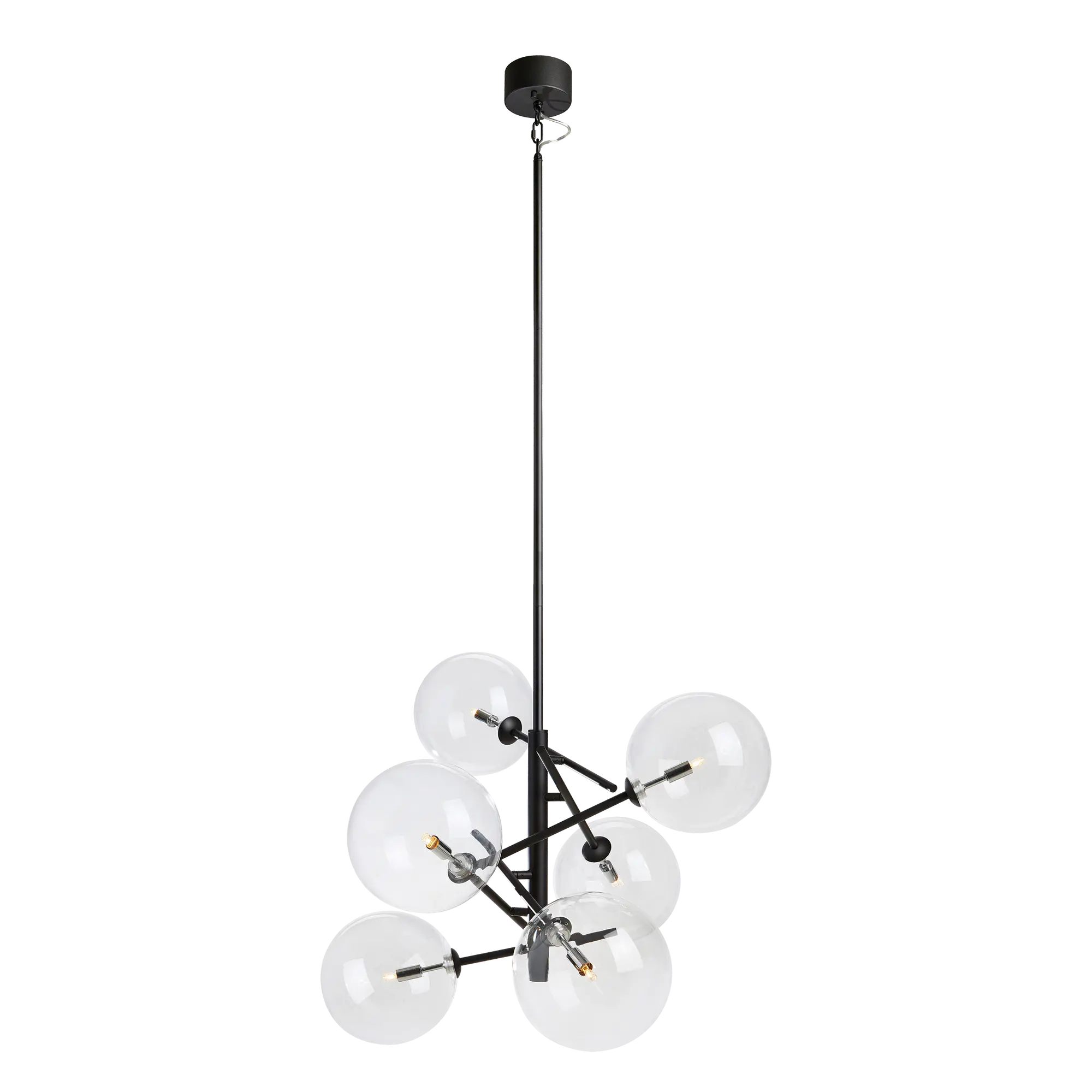 Lampa wisząca Andrew czarna G9 Markslojd