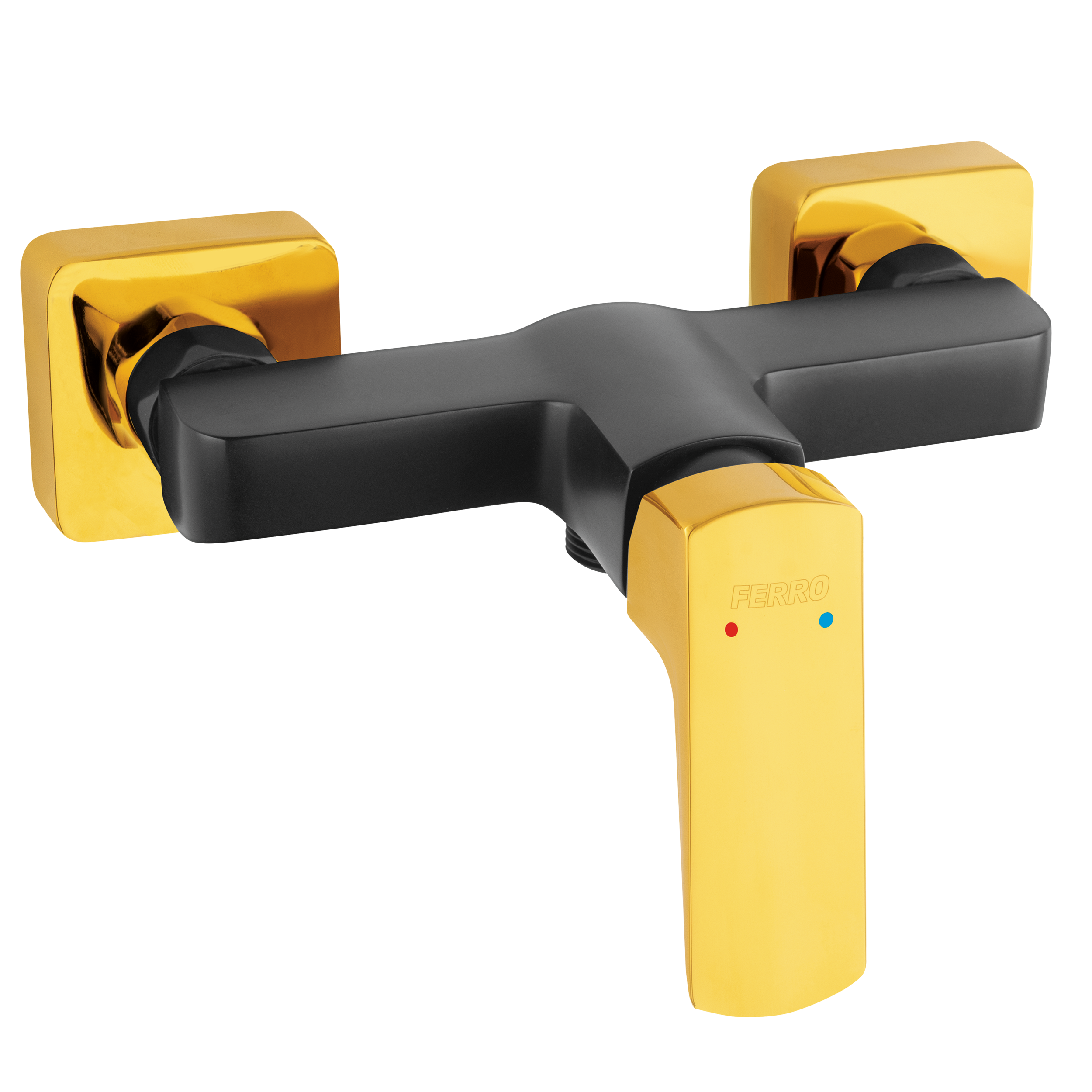 Bateria prysznicowa złota Lippi Ferro