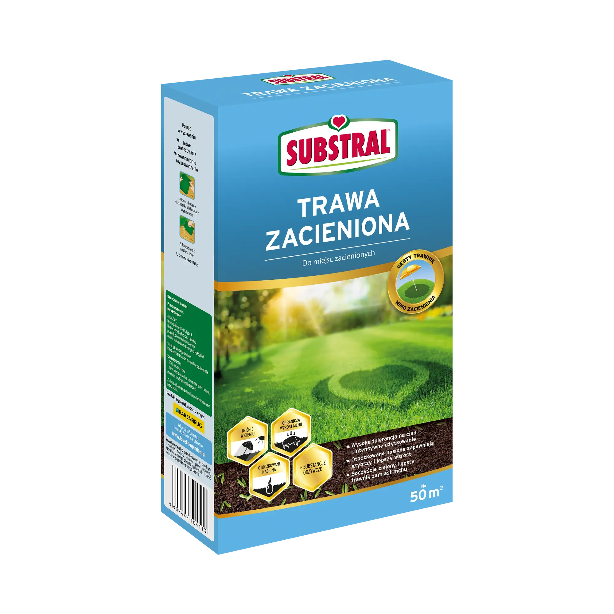 Nasiona trawy do miejsc zacienionych 1kg Substral