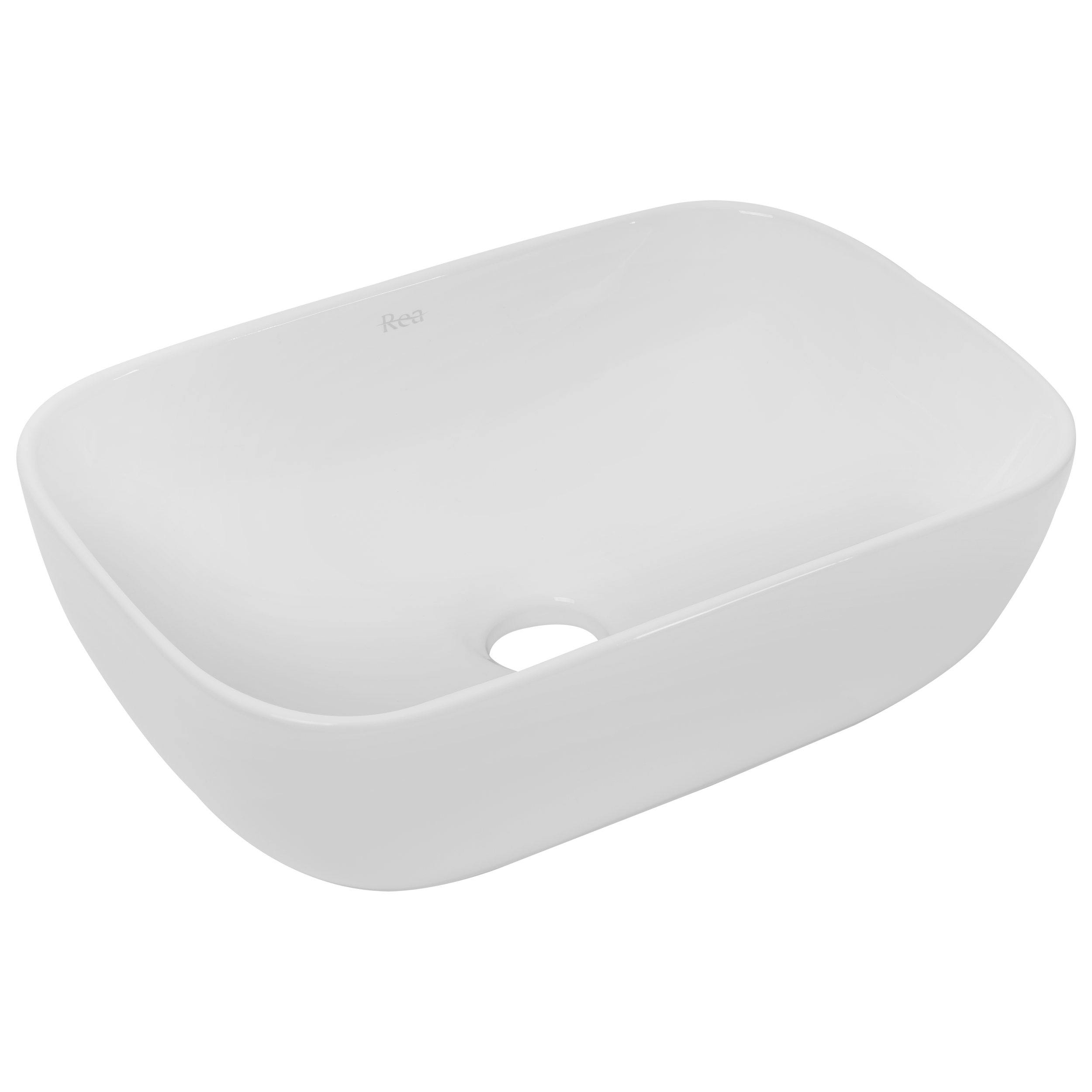 Umywalka ceramiczna nablatowa Belinda Mini 37 X 25.5 Rea