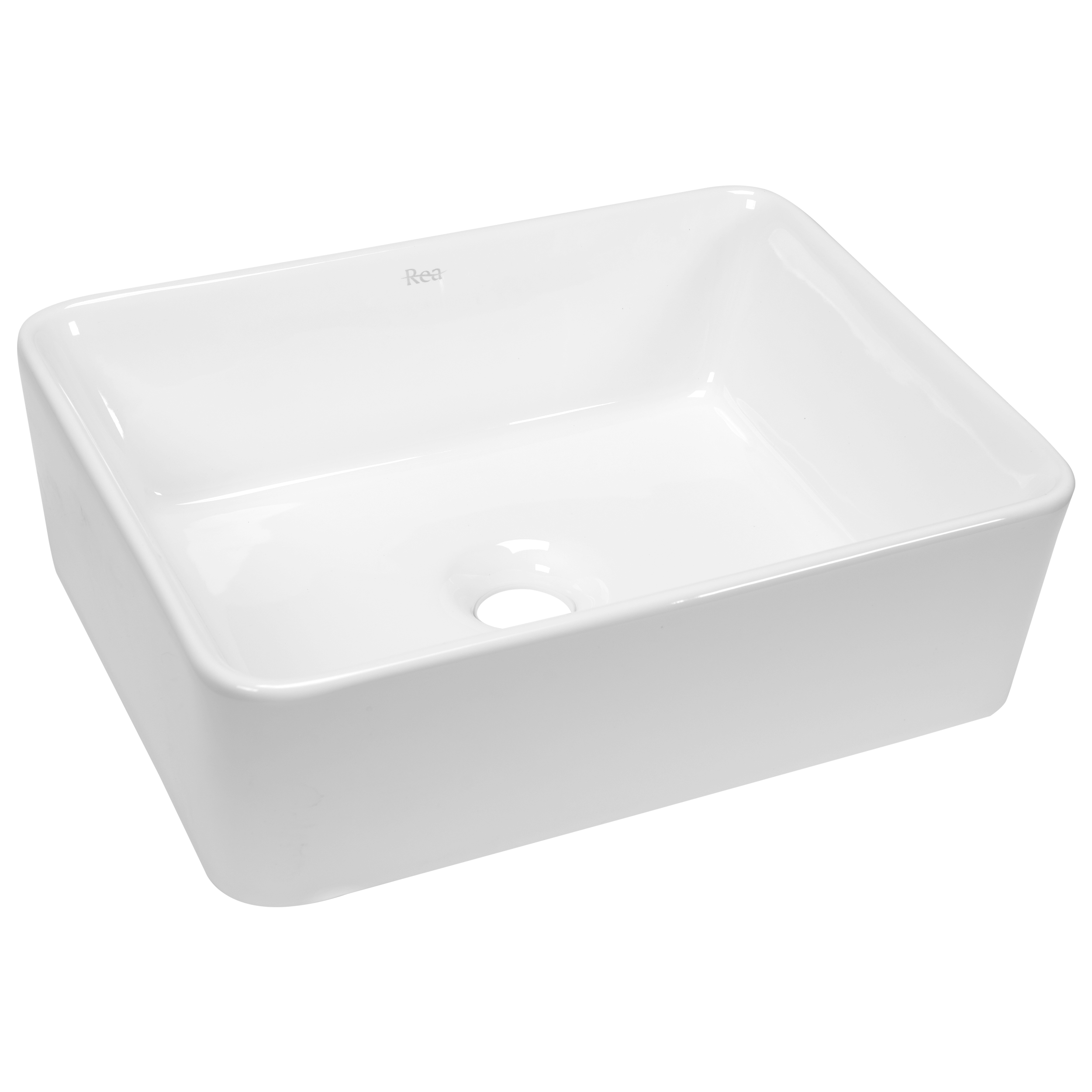 Umywalka ceramiczna nablatowa Anita Mini 41 x 31 Rea