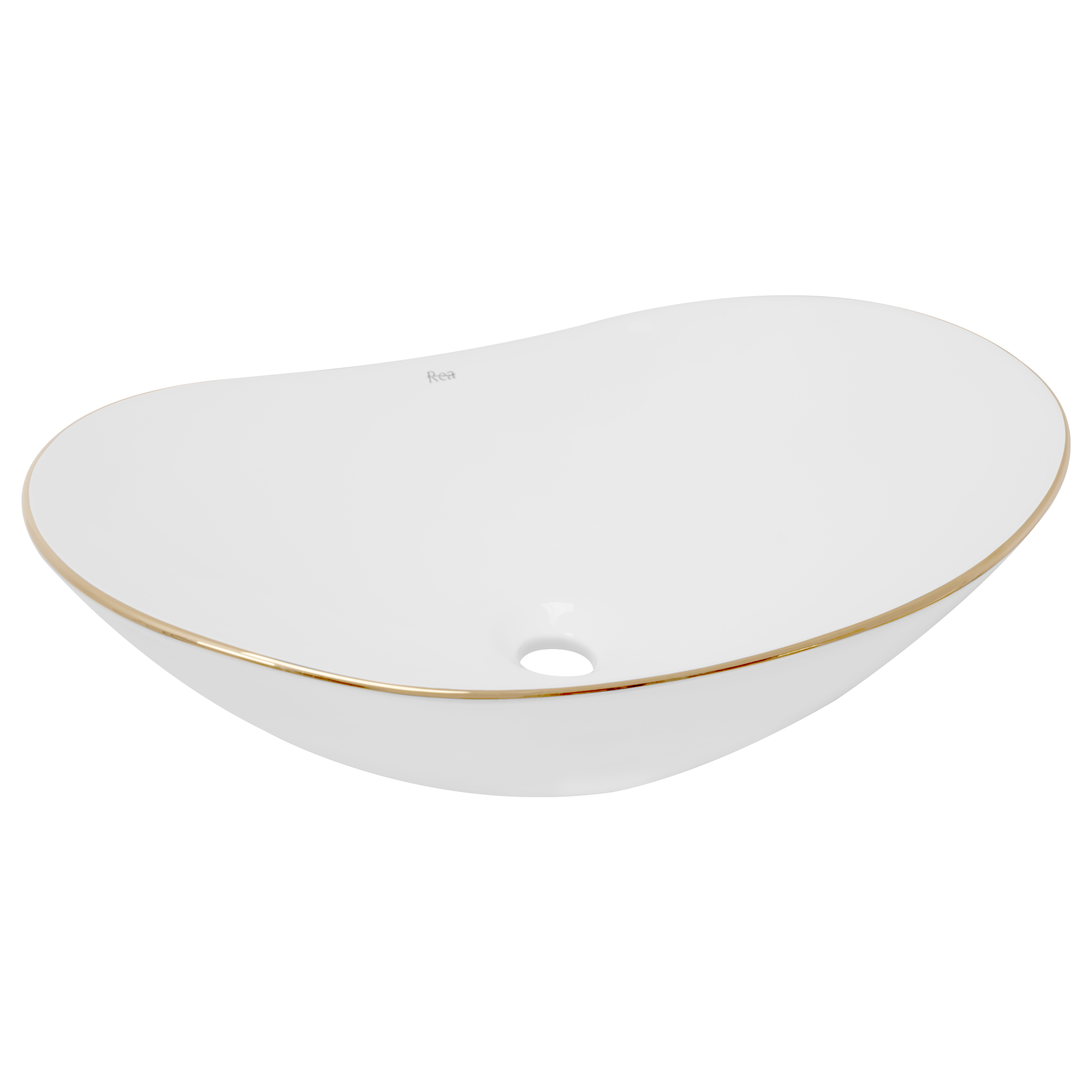 Umywalka ceramiczna nablatowa Royal 62.5 x 36 Rea