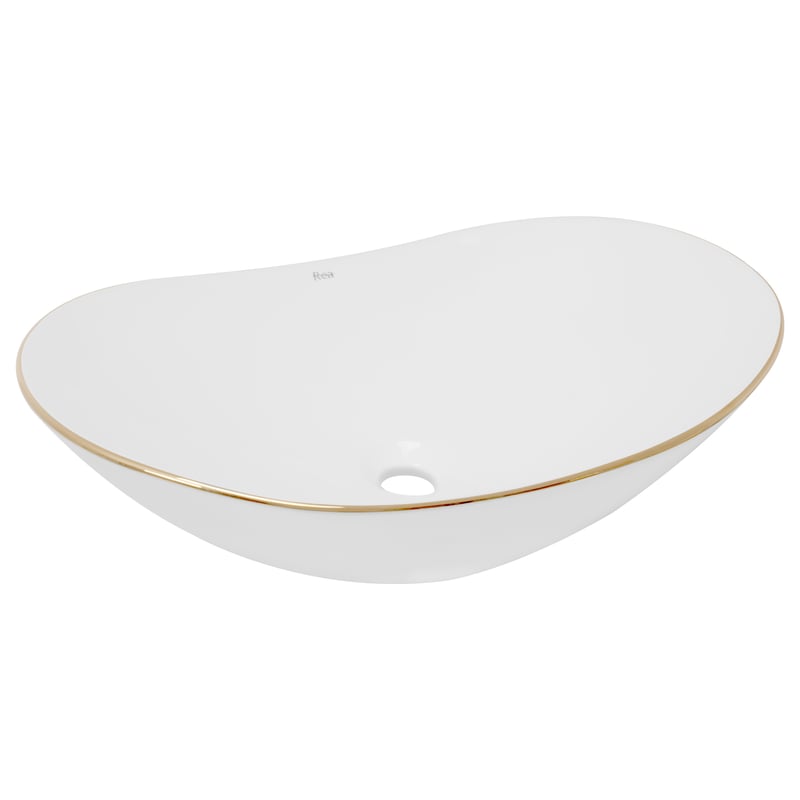 Umywalka ceramiczna nablatowa Royal 62.5 x 36 Rea