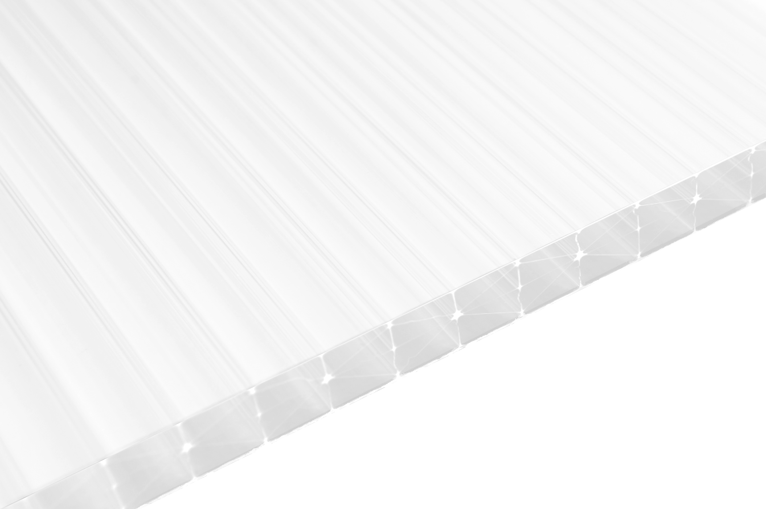 Płyta komorowa poliwęglanowa mleczna 16 mm 200x105 cm Polyxo