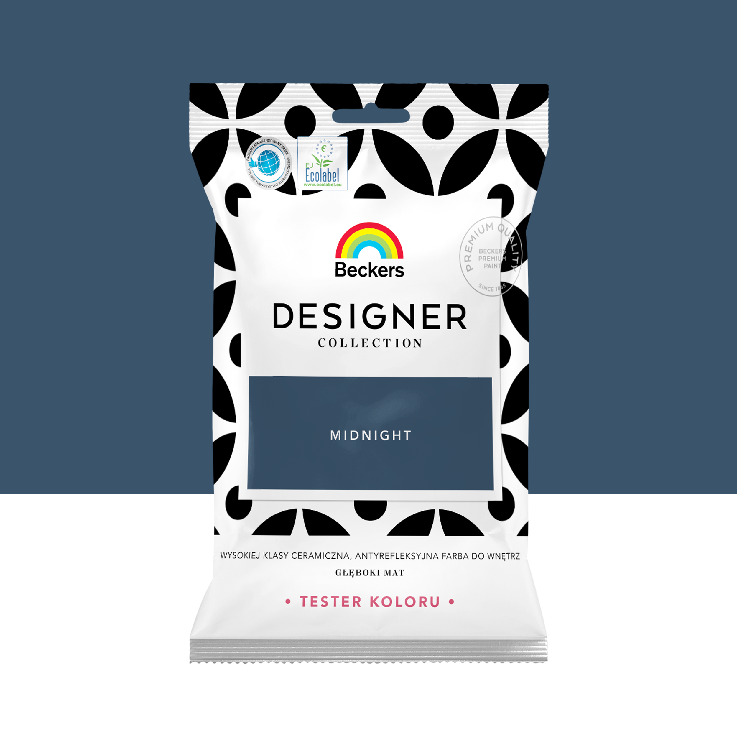 Tester farby Beckers Designer Collection Midnight 50 ml
