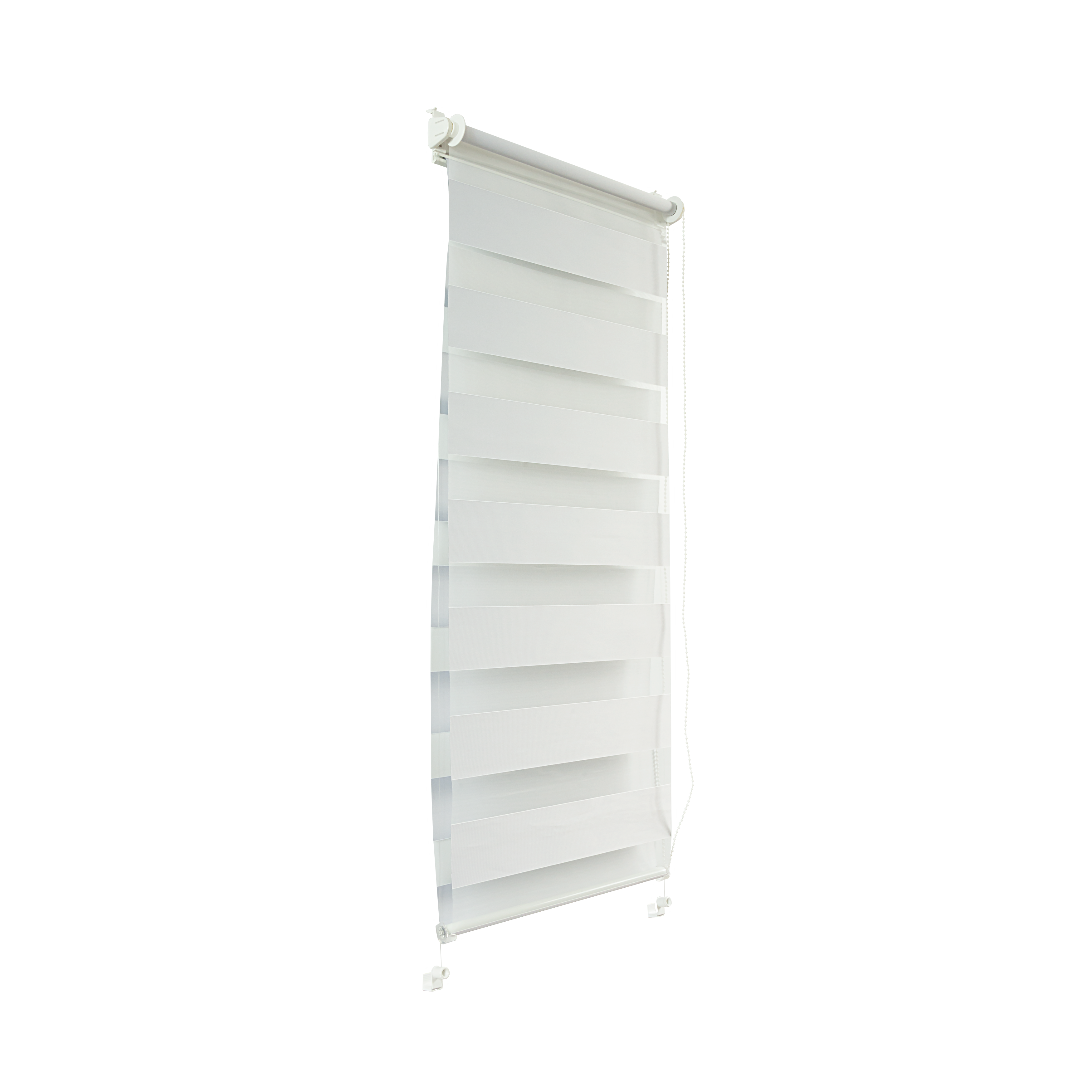 Roleta dzień noc Blackout 37 x 150 cm biała