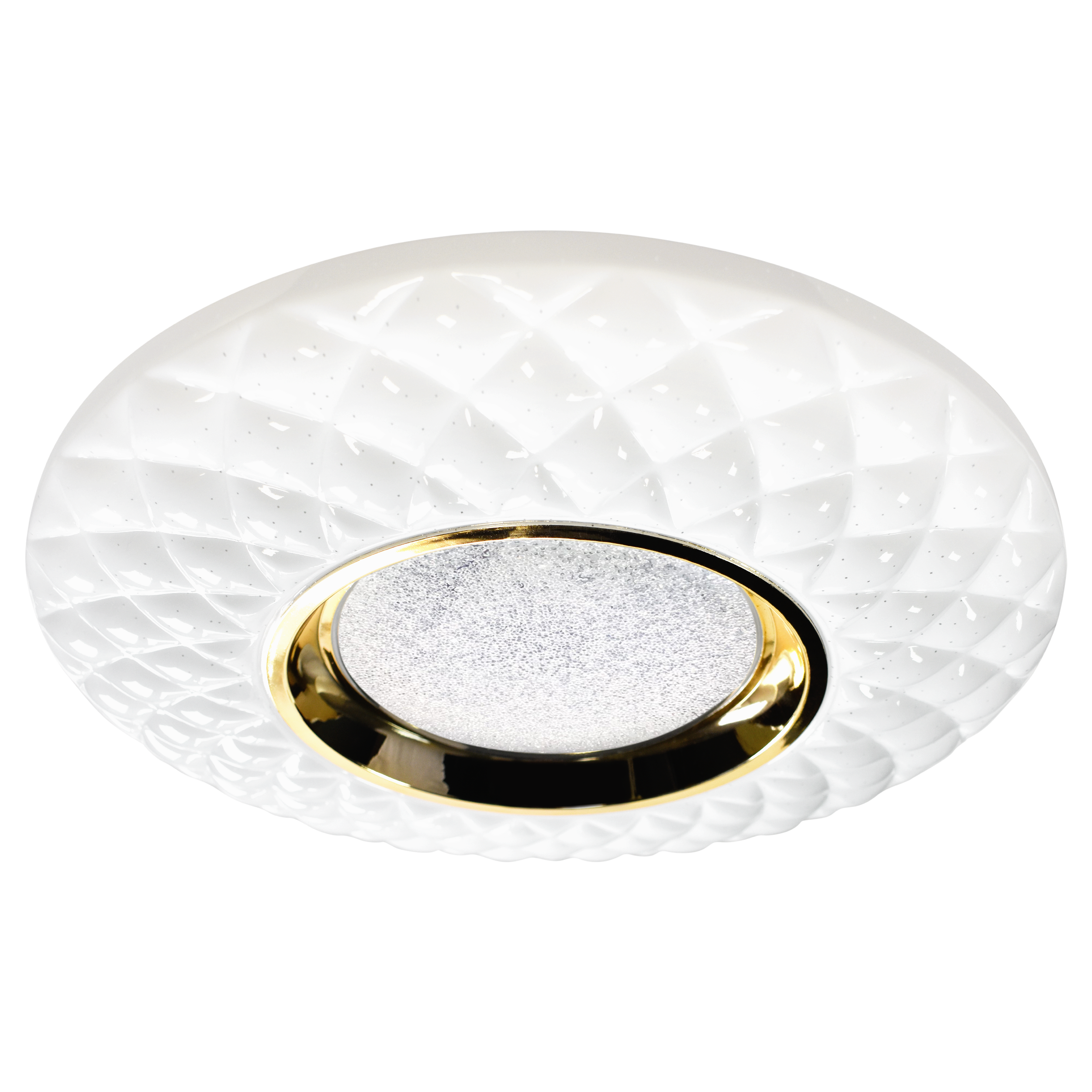 Plafon Tokyo biało-złoty 3600 lm LED Milagro