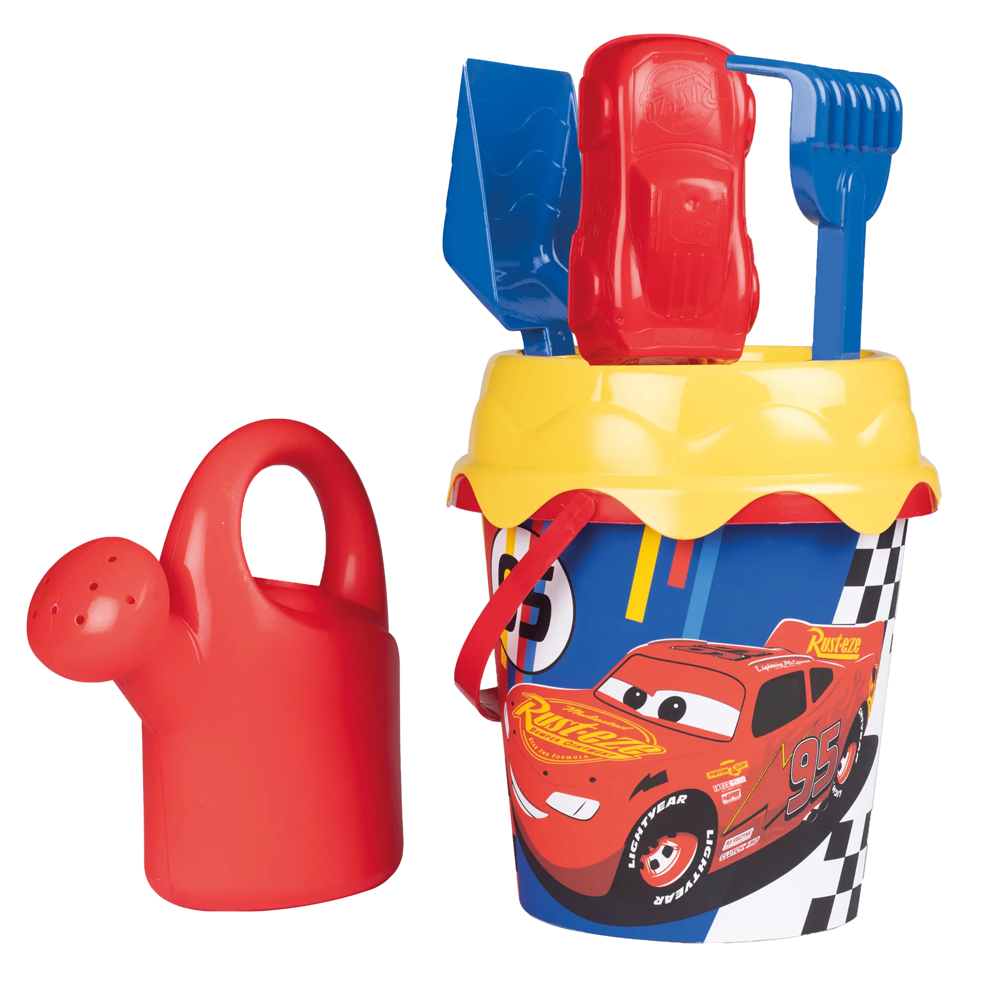 Wiaderko Smoby Auta z akcesoriami do piaskownicy