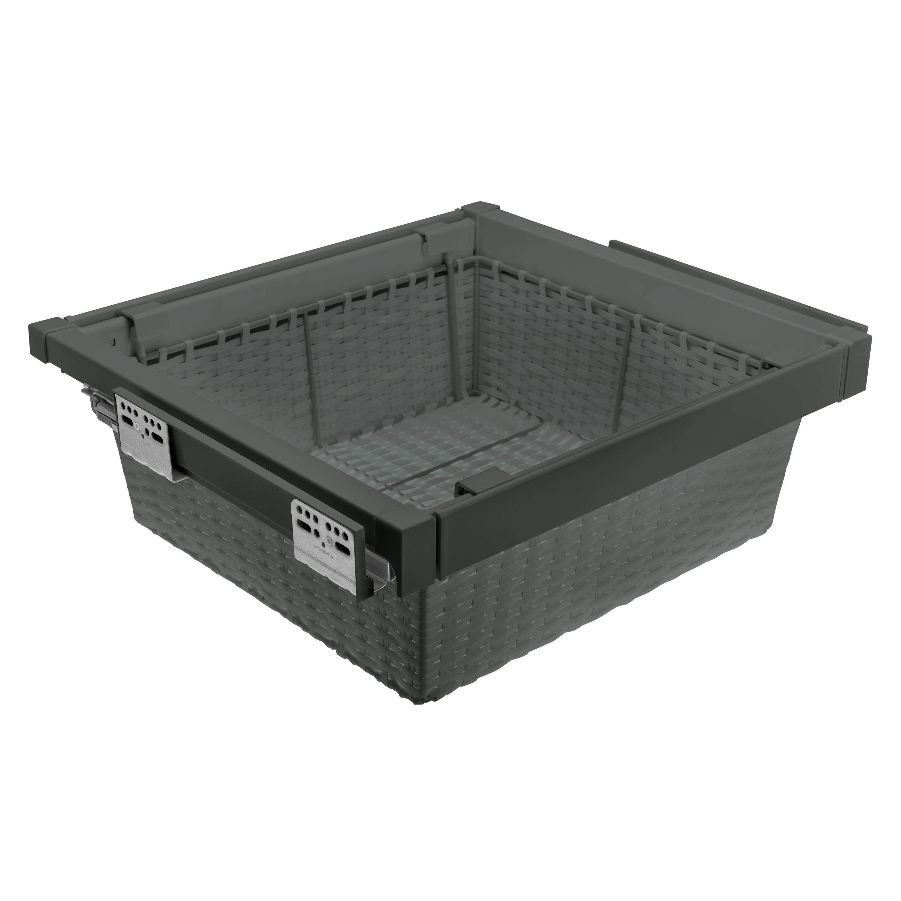 Szuflada z koszem rattan do korpusu 70 cm antracyt Elite GTV