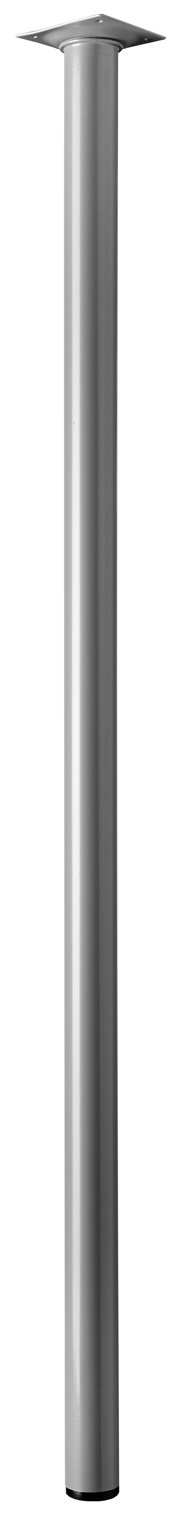 Noga meblowa 3 x 80 cm srebrna Hettich