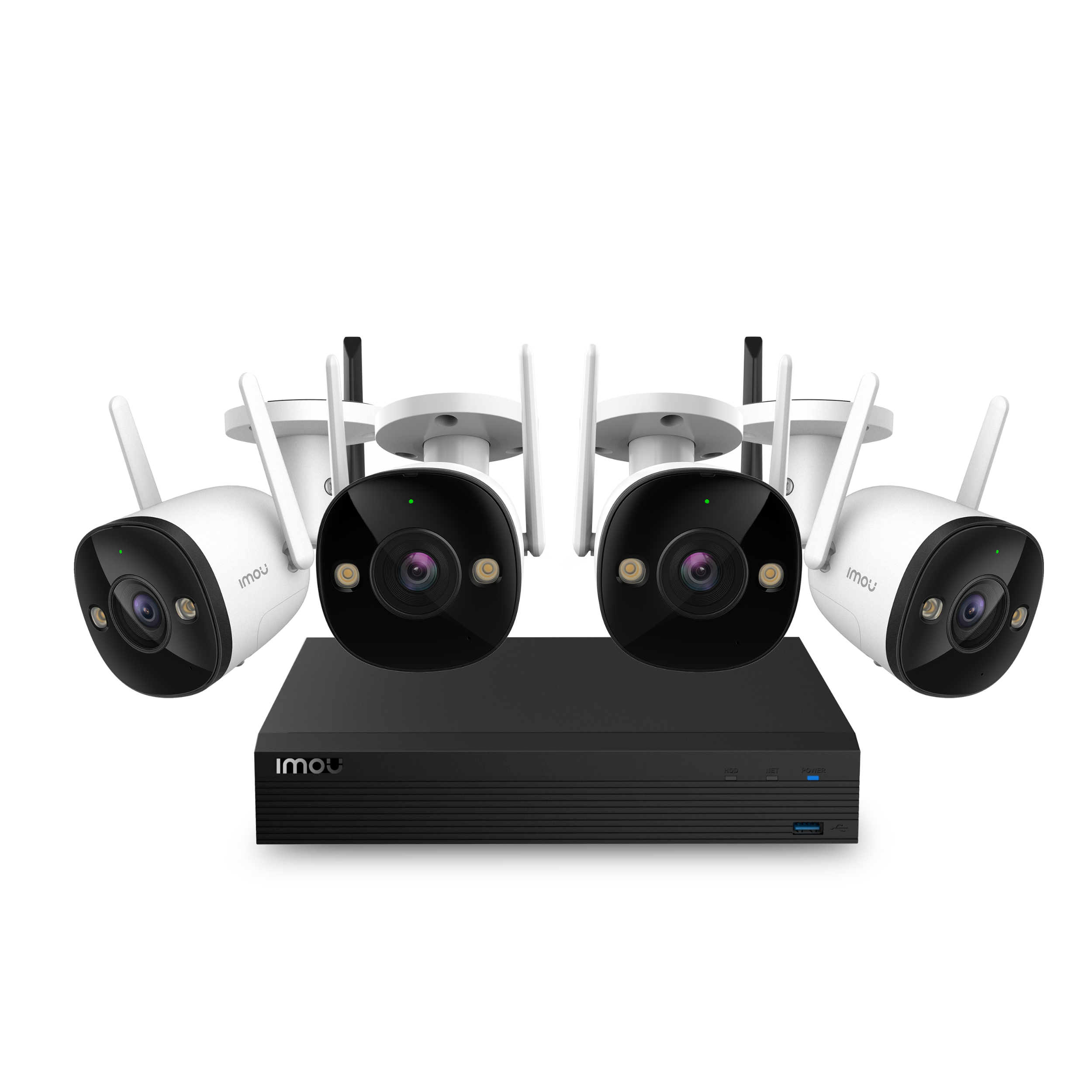 Zestaw do wideomonitoringu WiFi KIT/NVR1104HS-W-S2/4-F22E IMOU