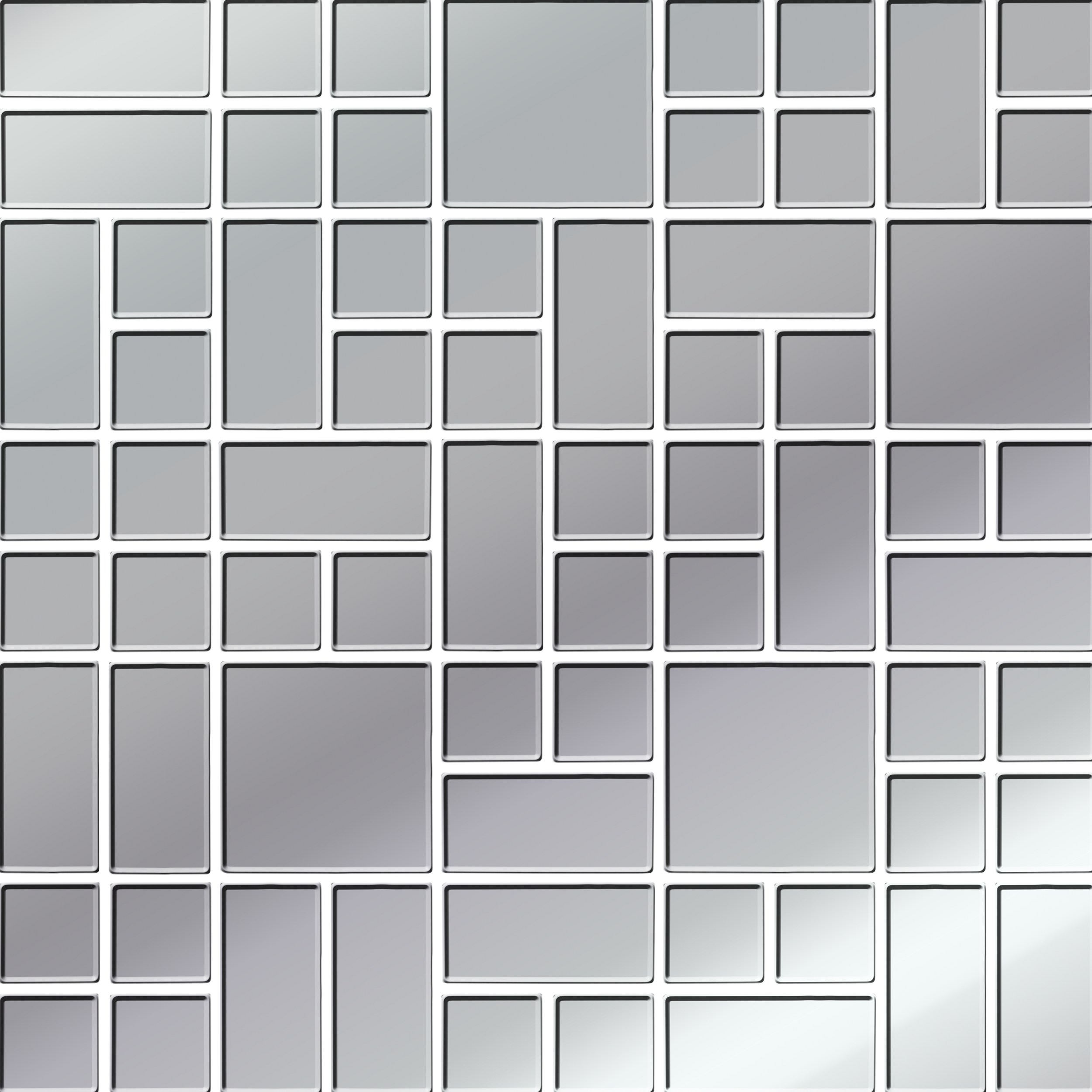 Mozaika Platinium Glass 25x25 Ceramika Color