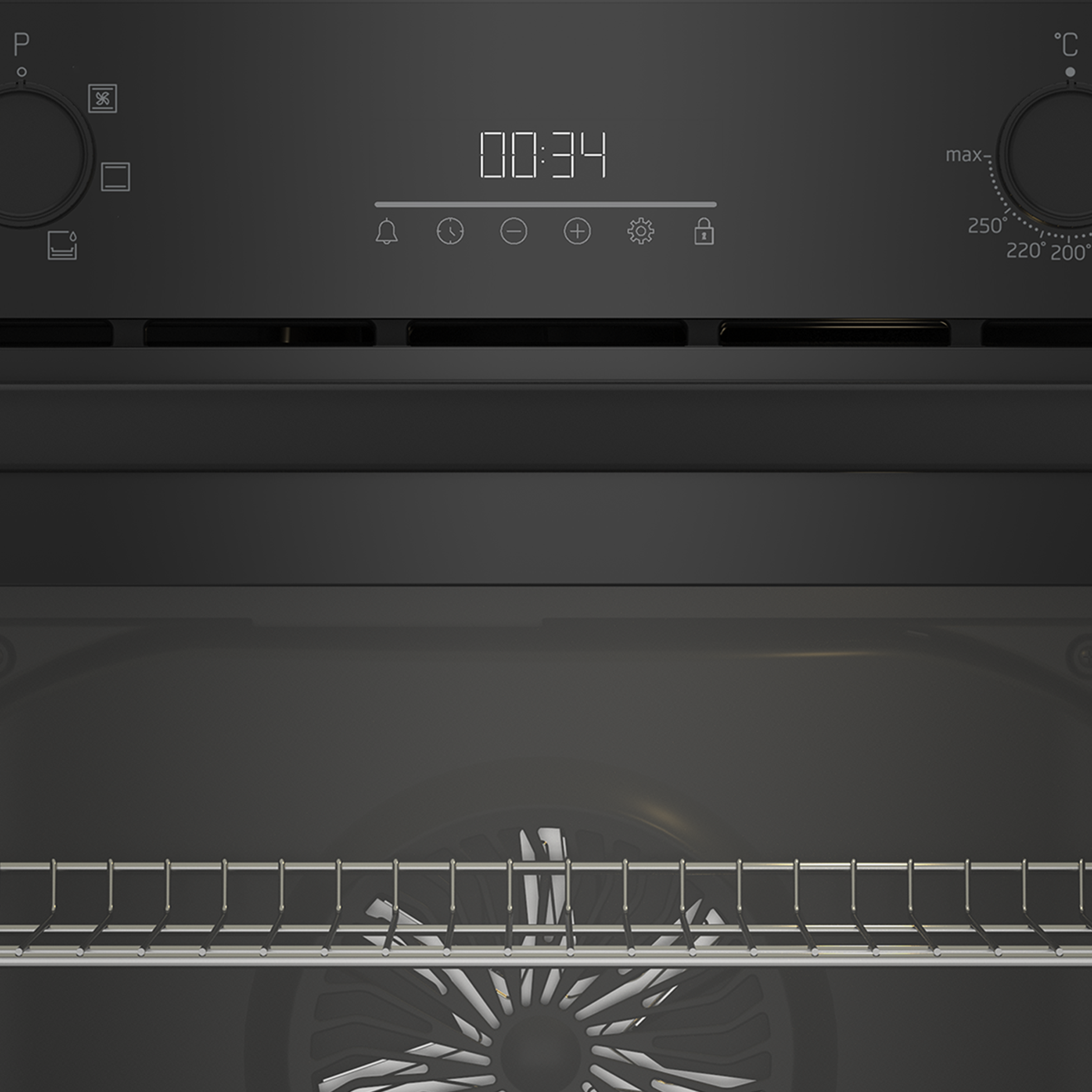 Piekarnik do zabudowy BBIE17300B Beko - 4