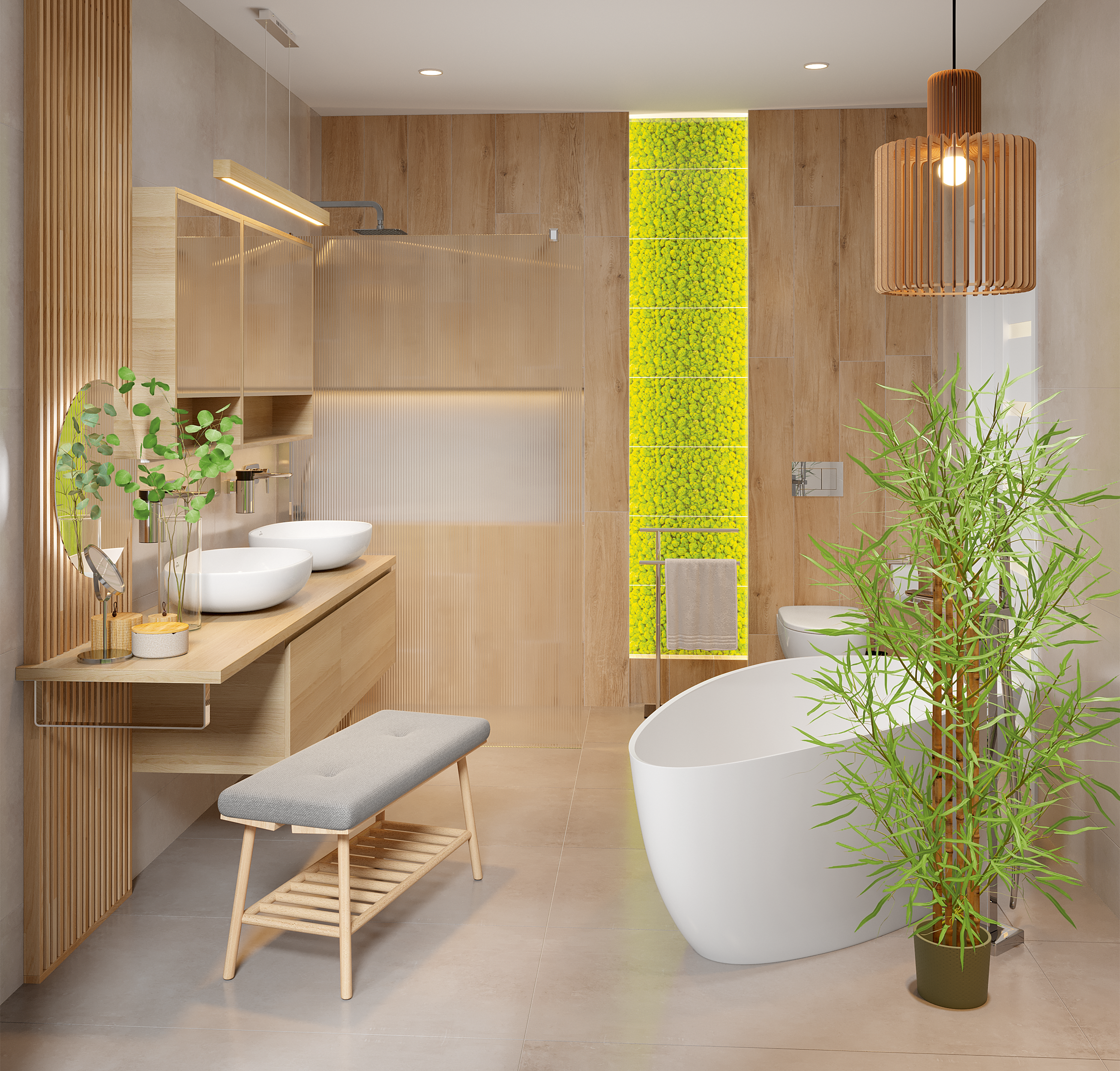 Umywalka ceramiczna nablatowa Teja 60 Invena - 9