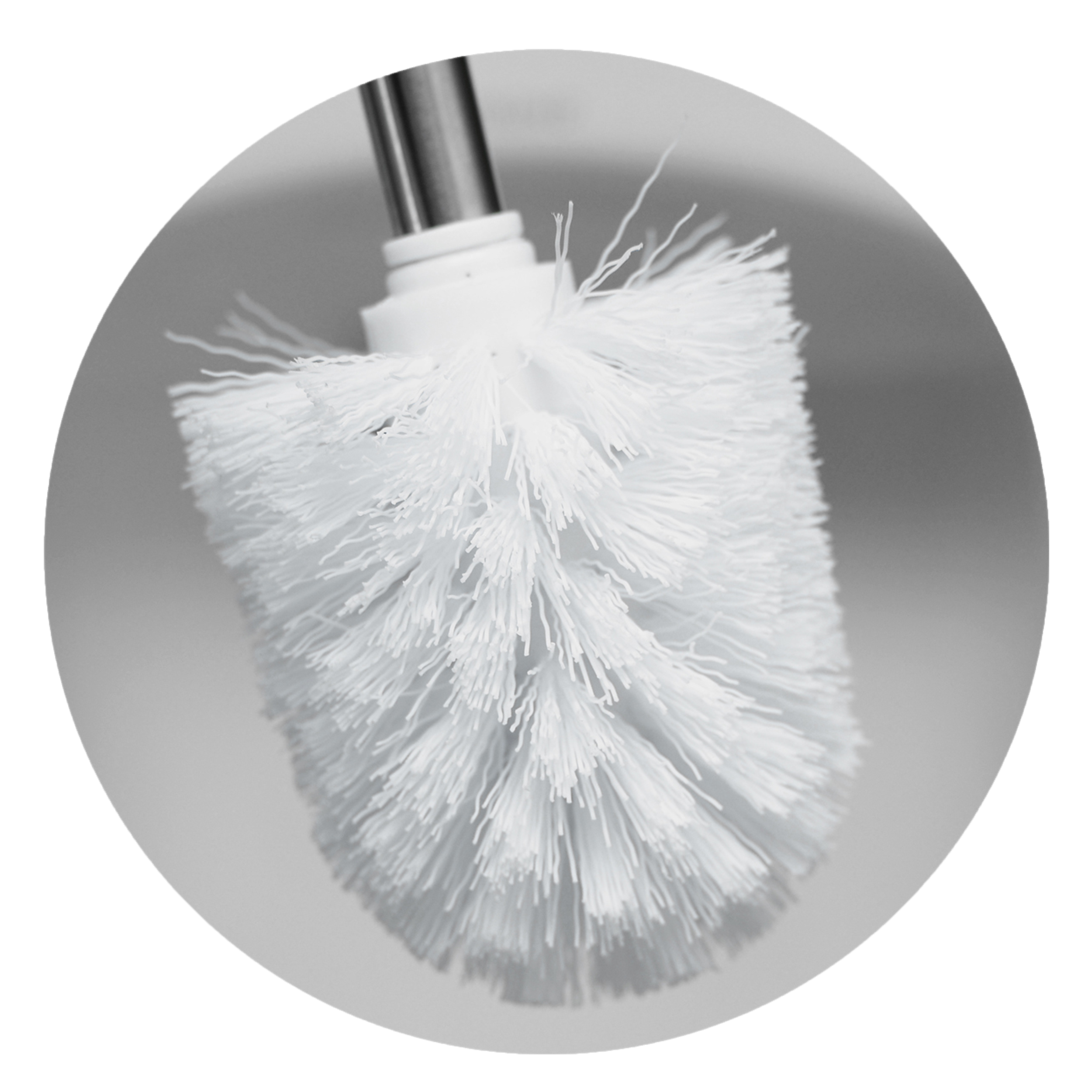 Główka wymienna szczotki toaletowej biała Center Plus - 4