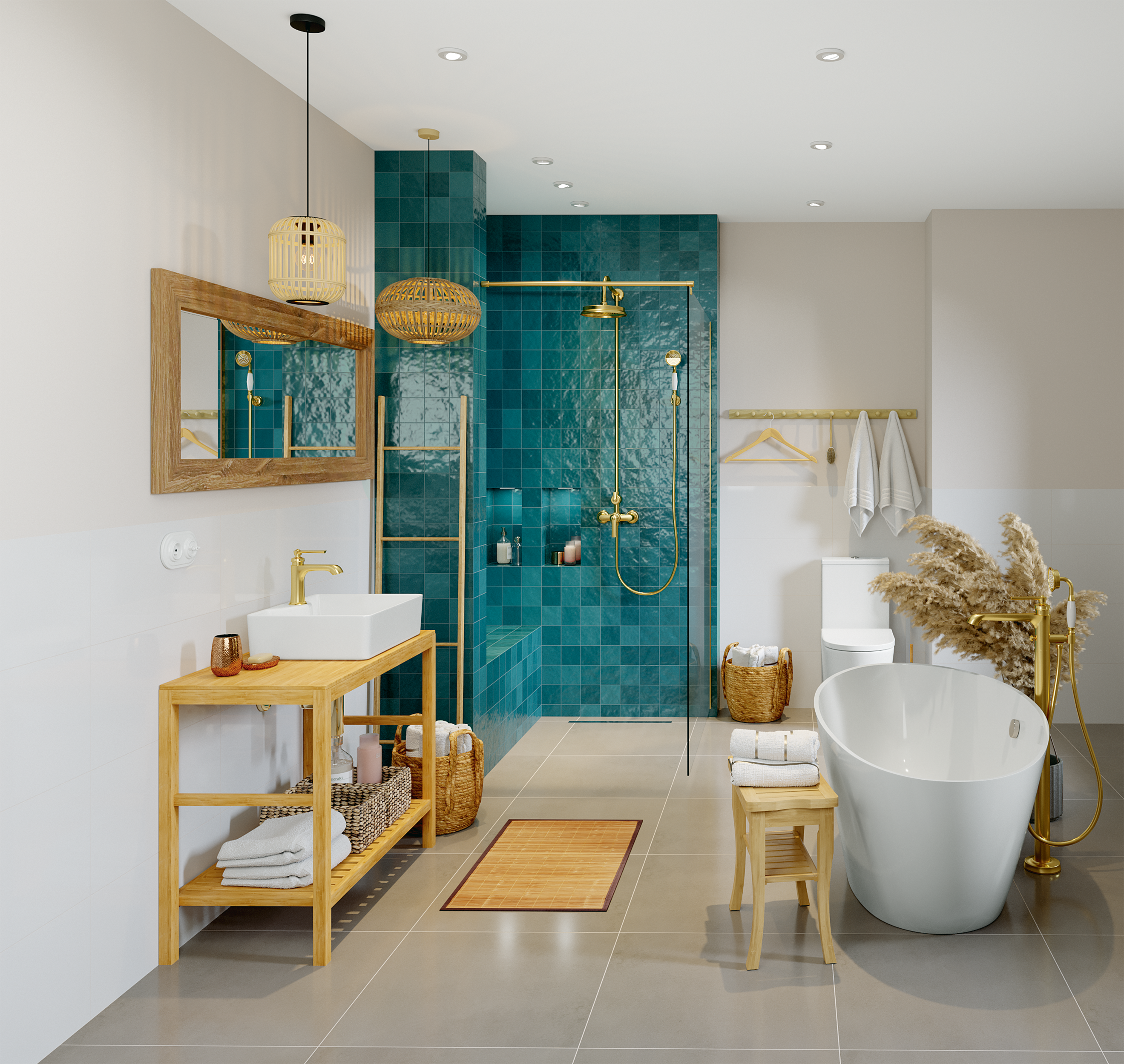 Piastrella da rivestimento interno in gres naturale 10 x 10 cm smaltato blu-turchese lucido Zelli Sp. 10 mm 0.54 mq - 8