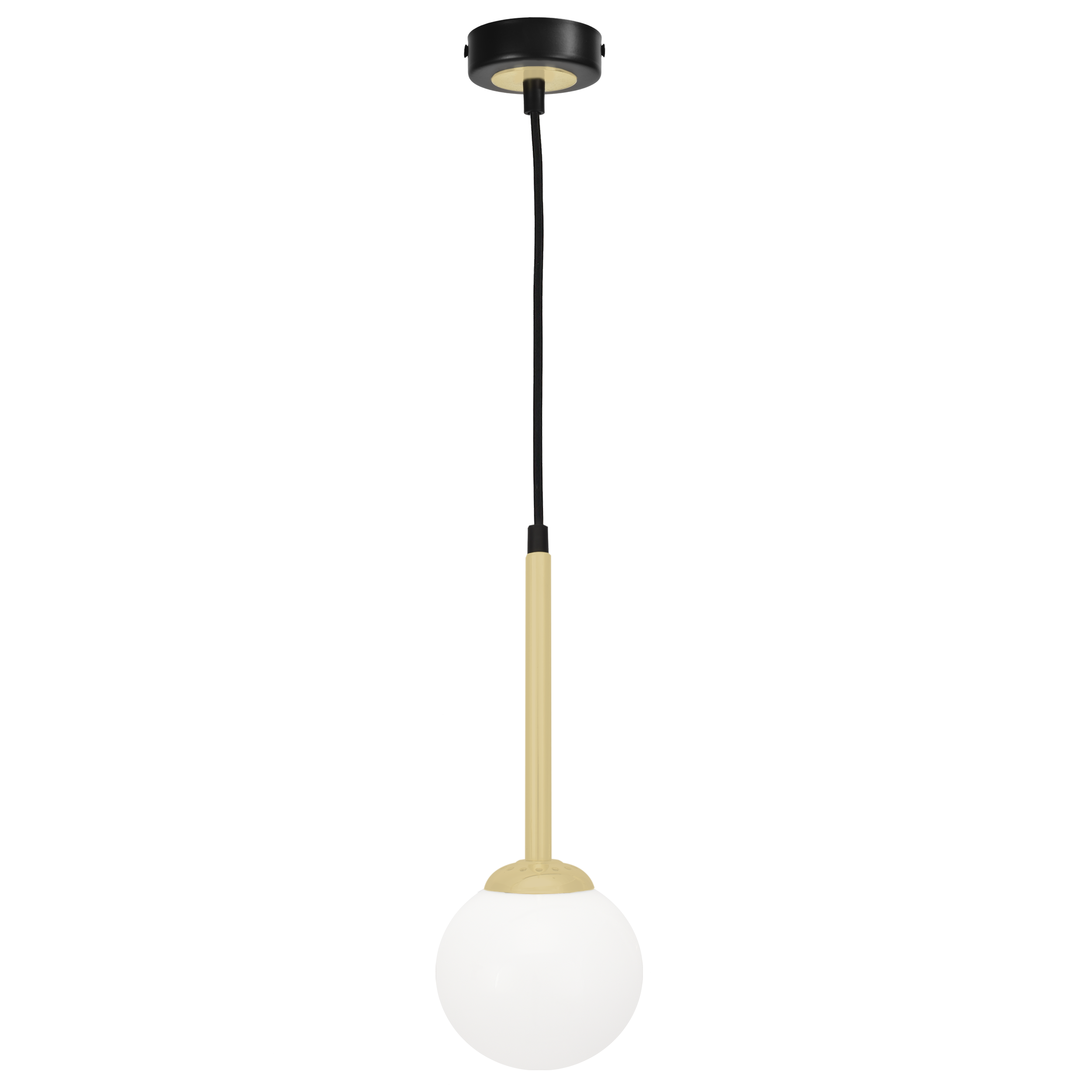 Lampa wisząca Parma złoty E14 Milagro